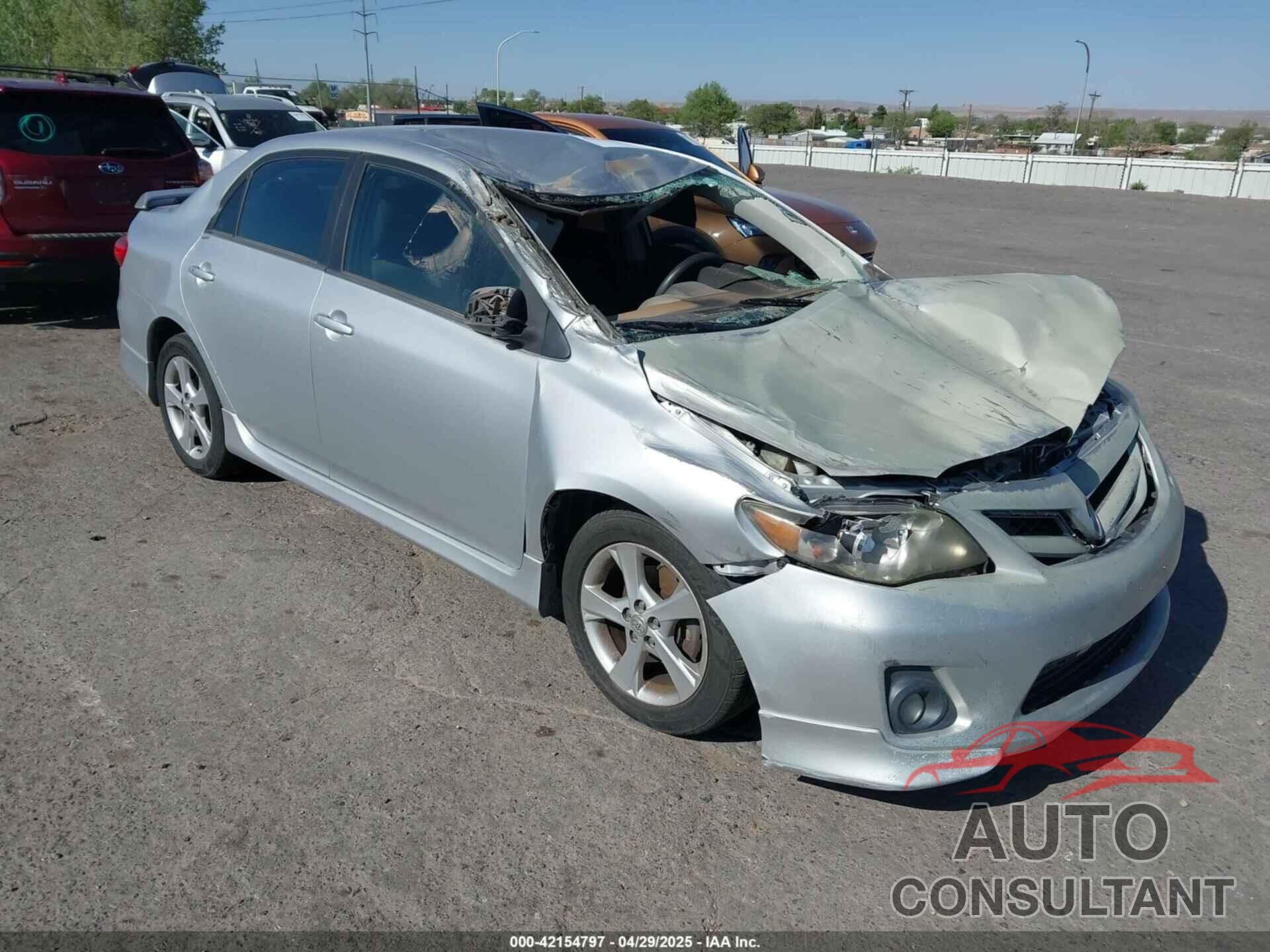 TOYOTA COROLLA 2012 - 5YFBU4EE8CP049563