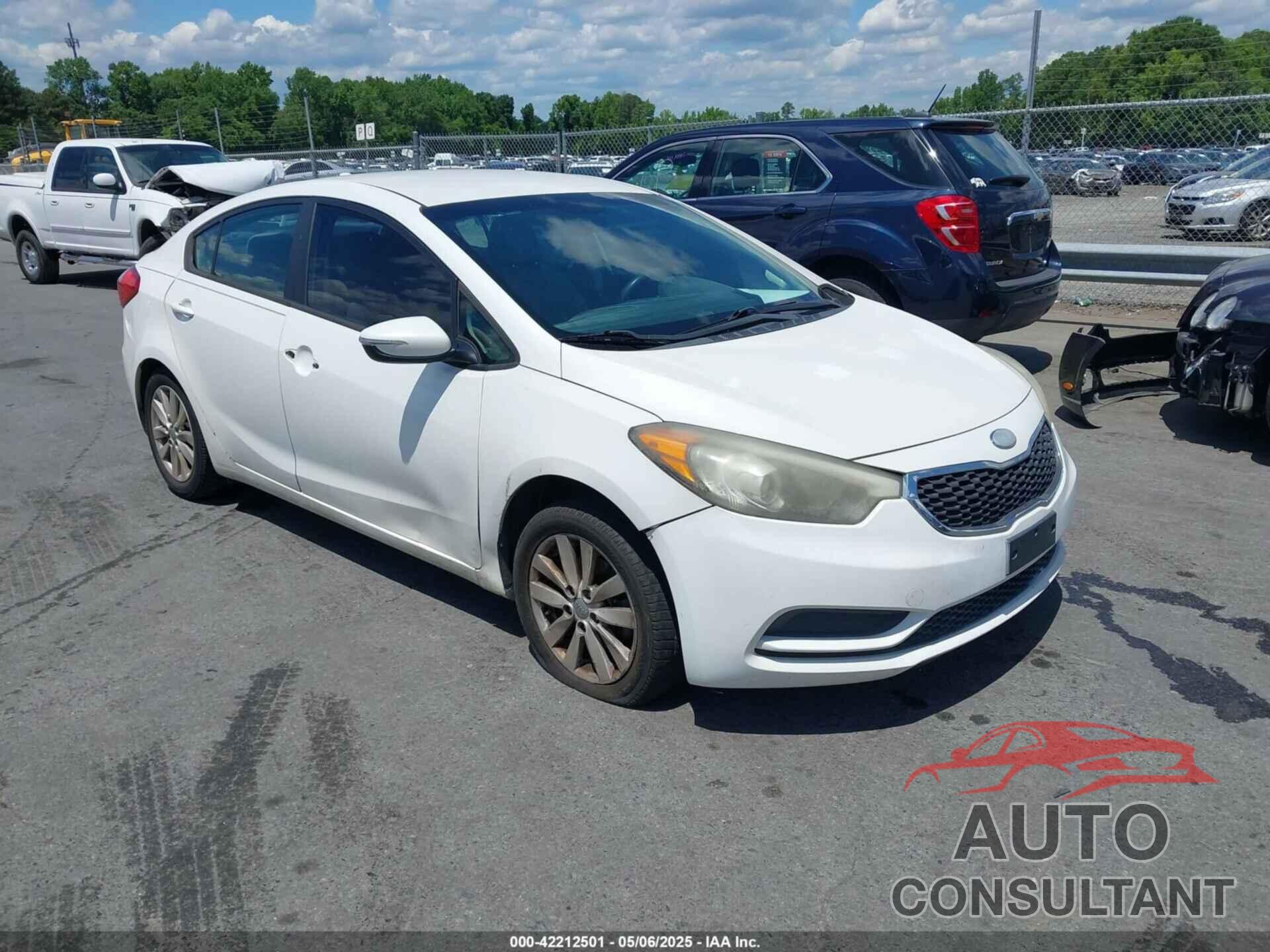KIA FORTE 2014 - KNAFX4A61E5055158