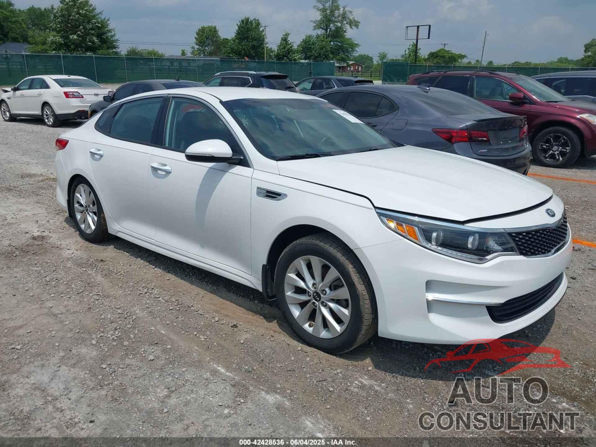 KIA OPTIMA 2016 - 5XXGU4L34GG094831