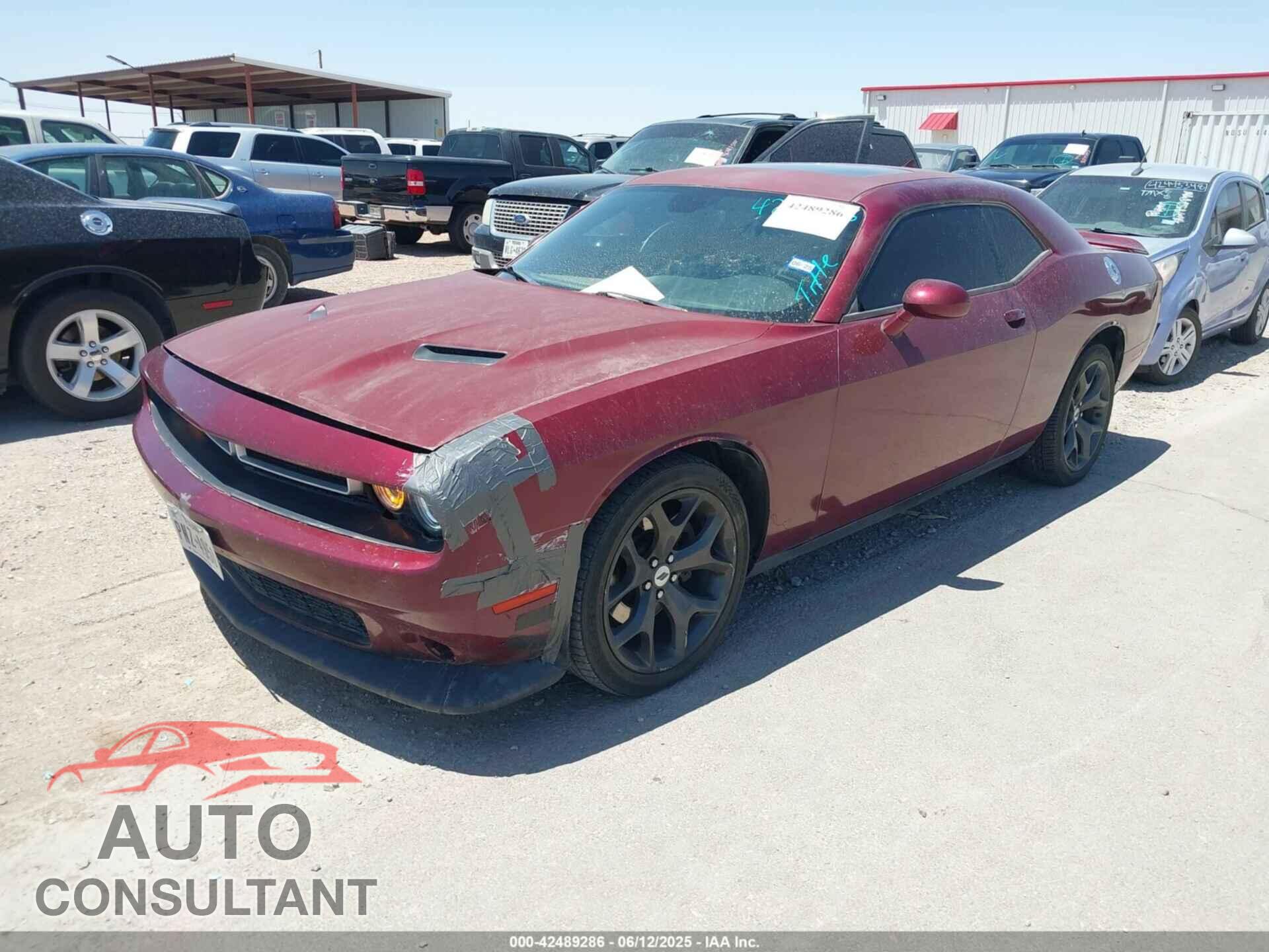DODGE CHALLENGER 2018 - 2C3CDZAG5JH259375
