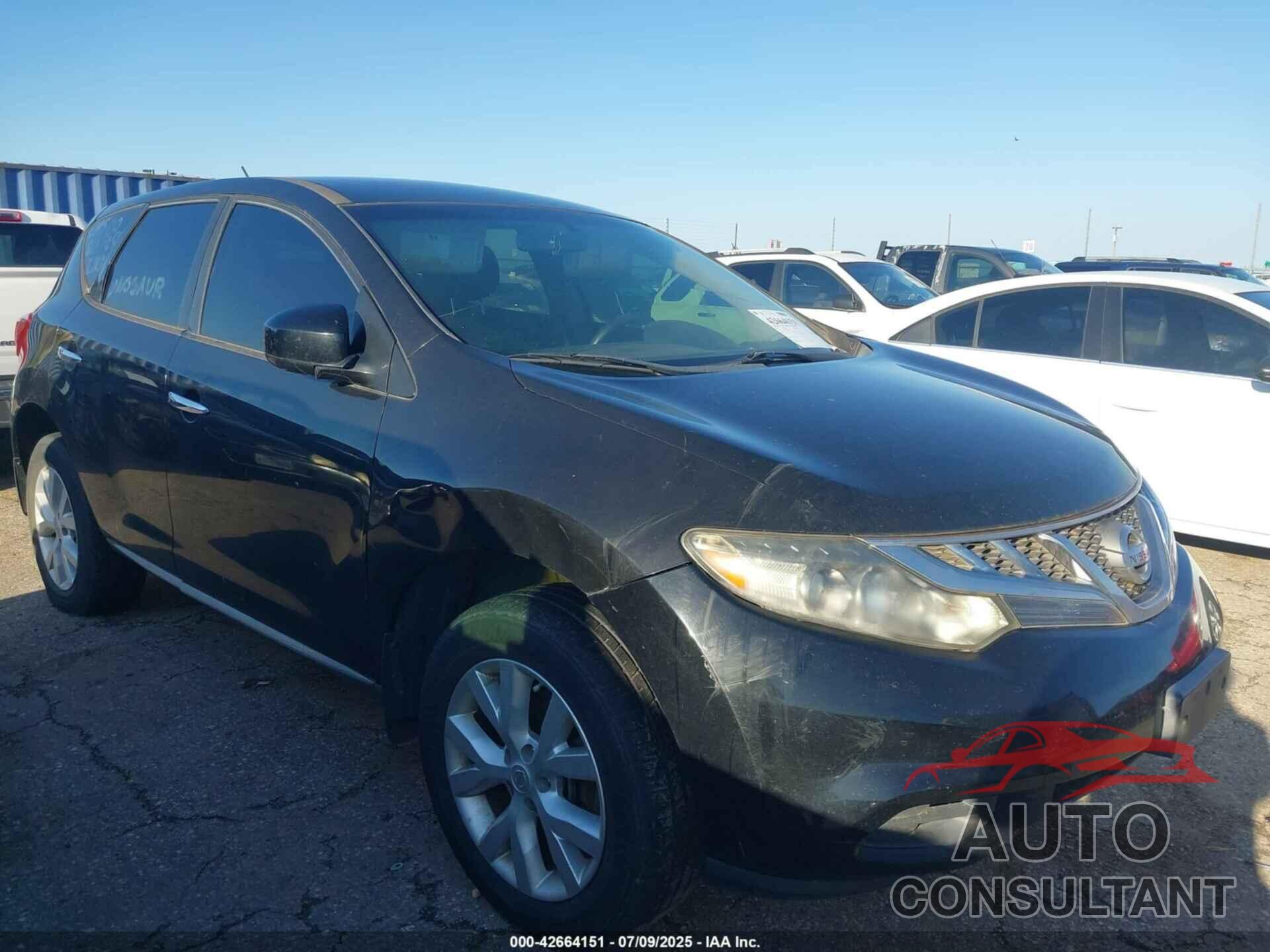 NISSAN MURANO 2013 - JN8AZ1MU3DW209978