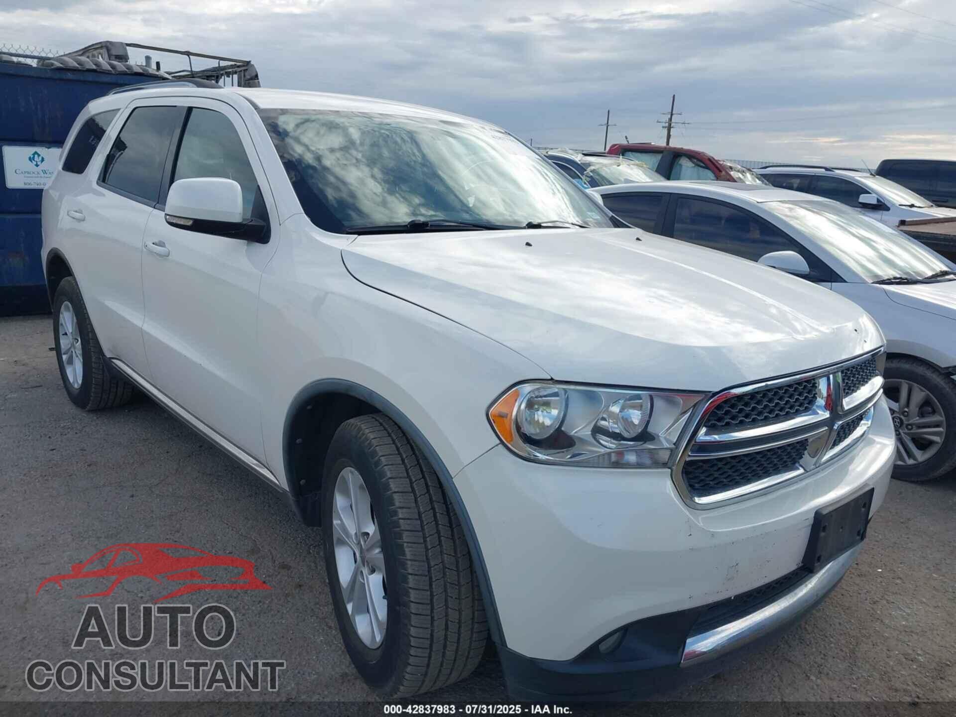 DODGE DURANGO 2012 - 1C4RDHDG1CC126548