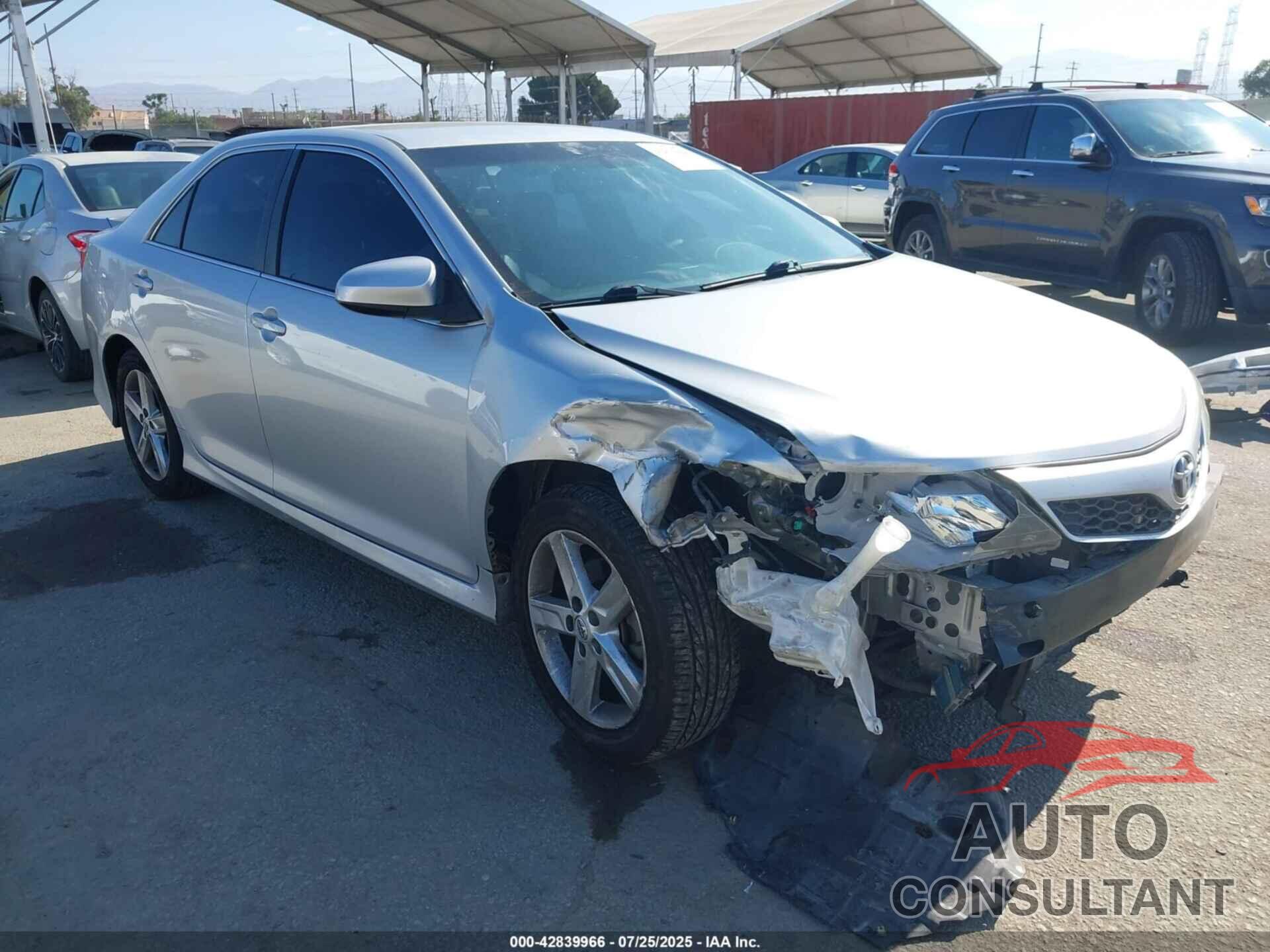 TOYOTA CAMRY 2012 - 4T1BF1FK8CU096880