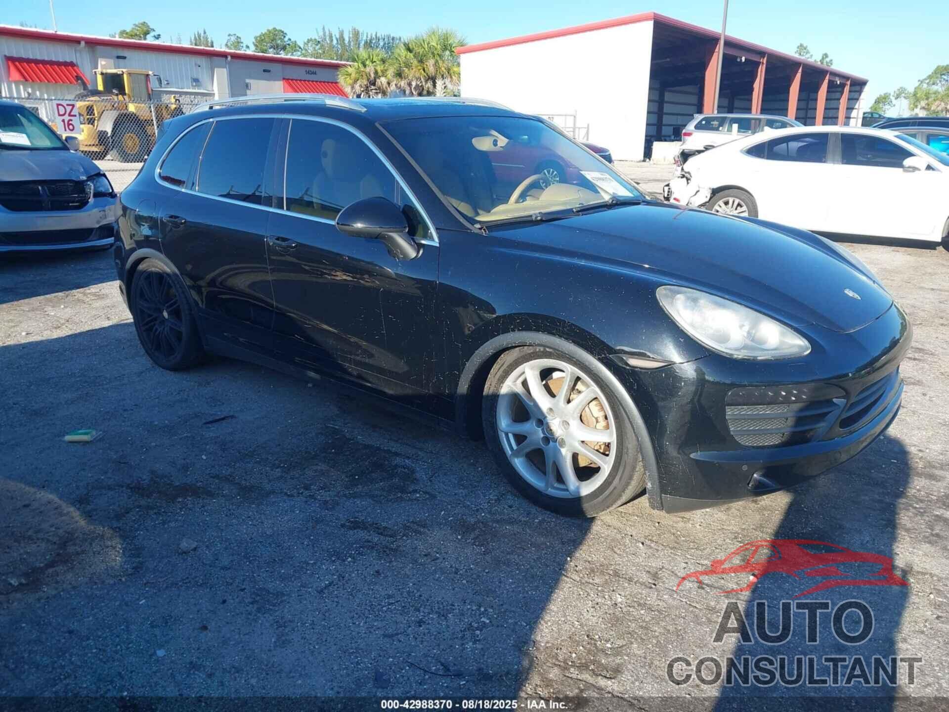 PORSCHE CAYENNE 2011 - WP1AB2A28BLA54494