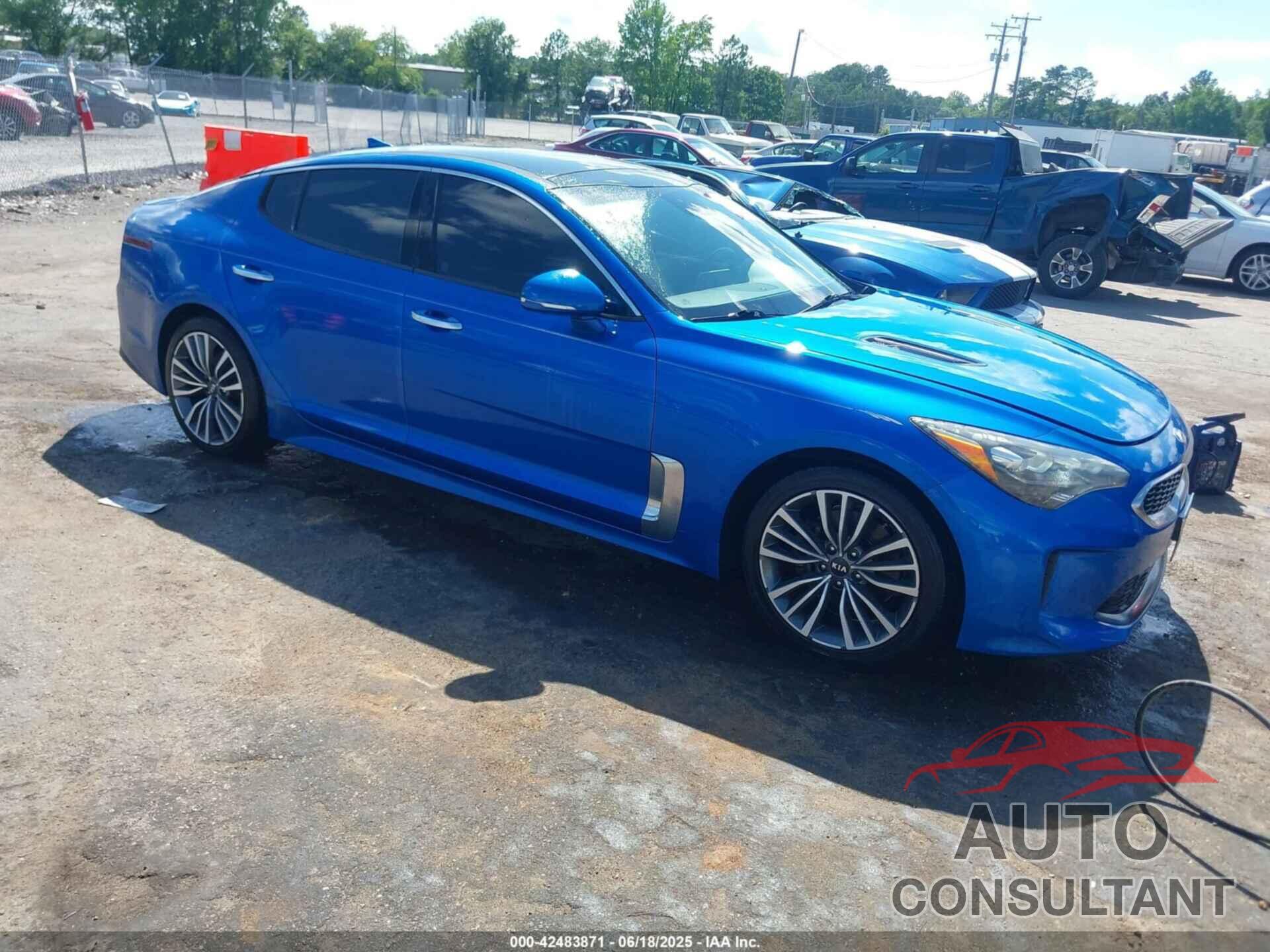 KIA STINGER 2018 - KNAE25LA9J6032846