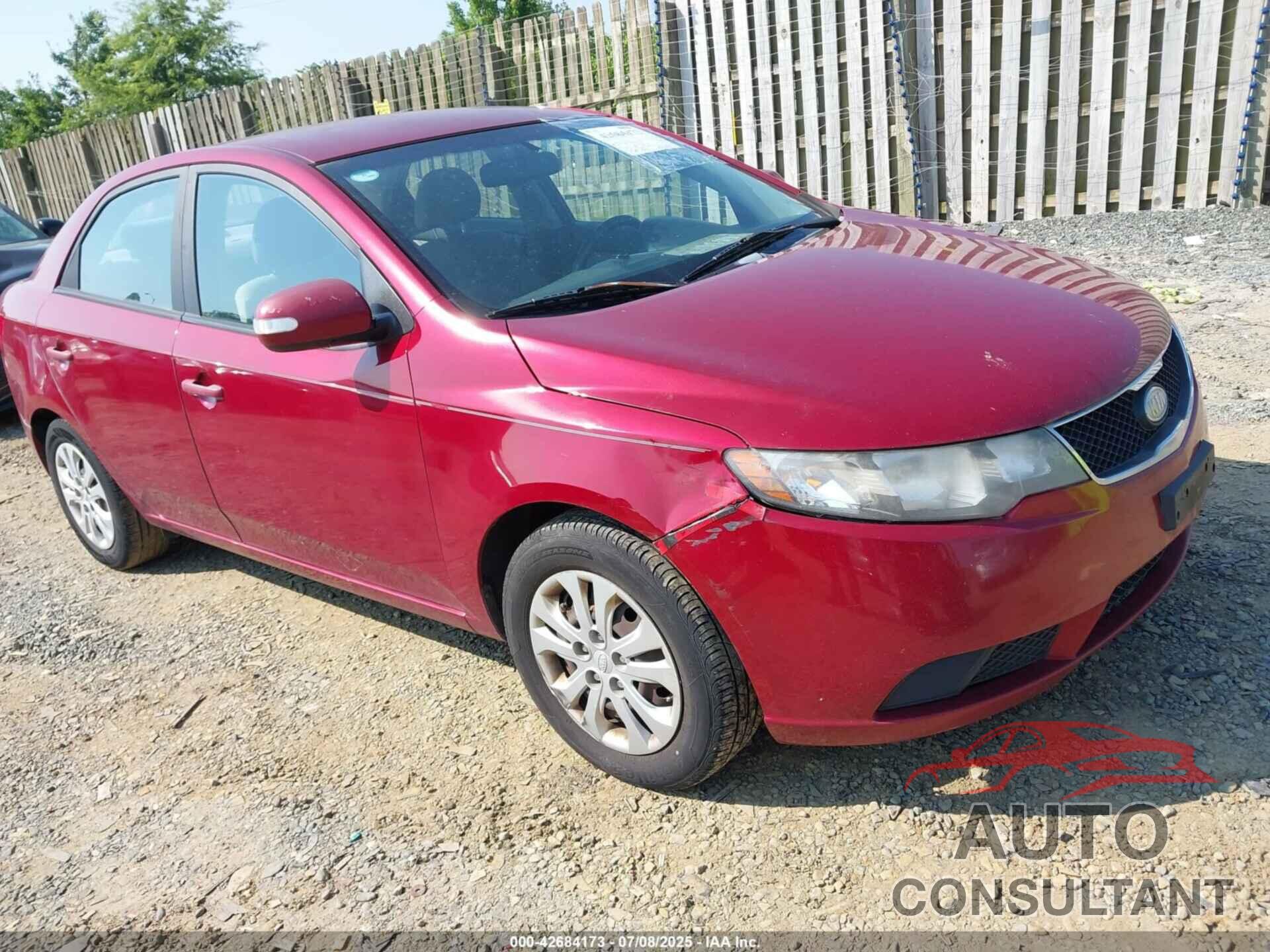 KIA FORTE 2010 - KNAFU4A20A5837354