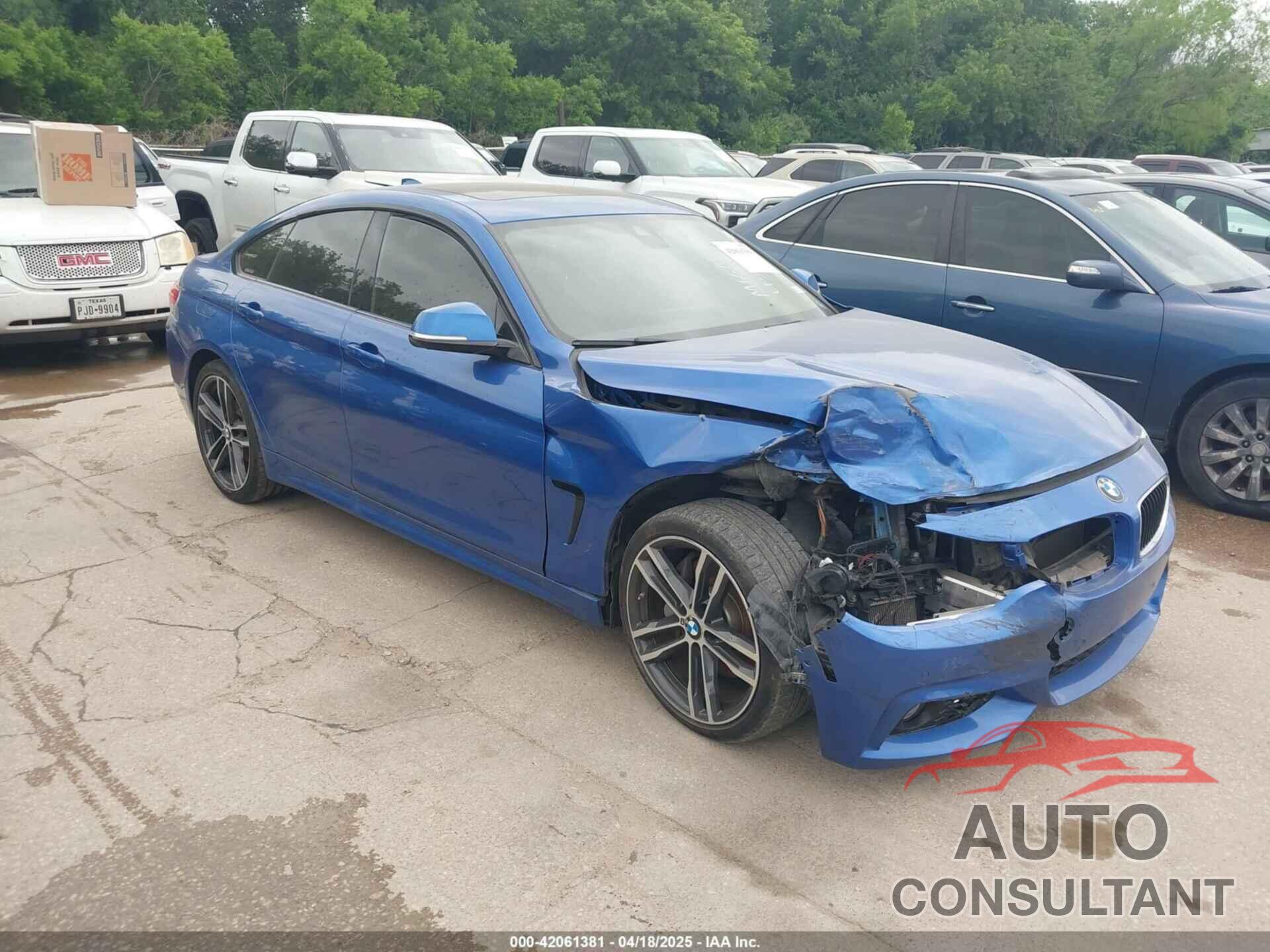 BMW 440I GRAN COUPE 2019 - WBA4J5C5XKBM66154