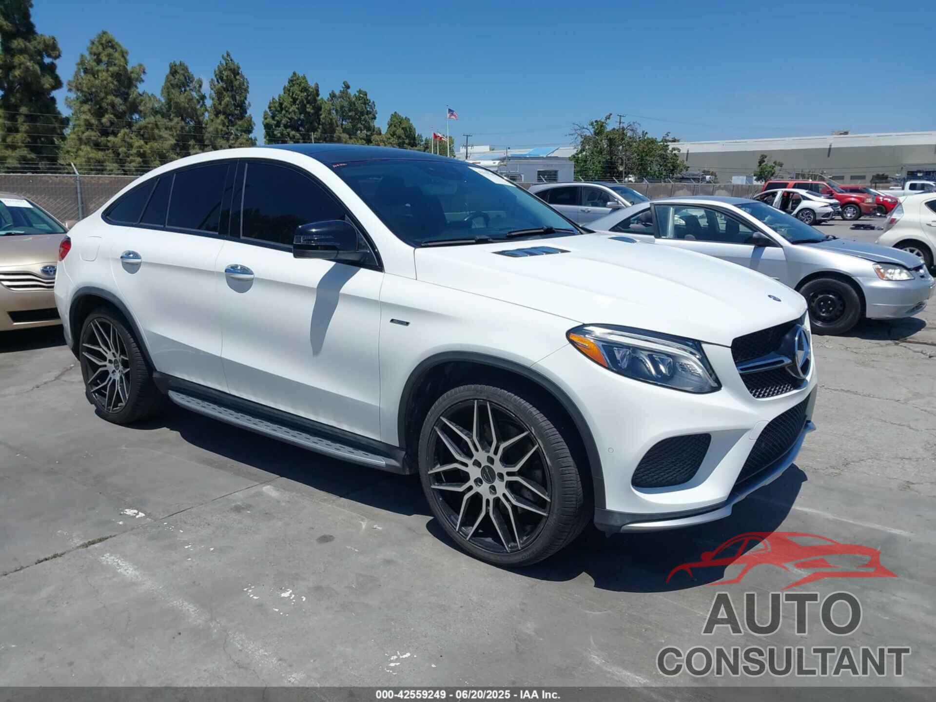 MERCEDES-BENZ GLE 450 AMG COUPE 2016 - 4JGED6EB9GA013353
