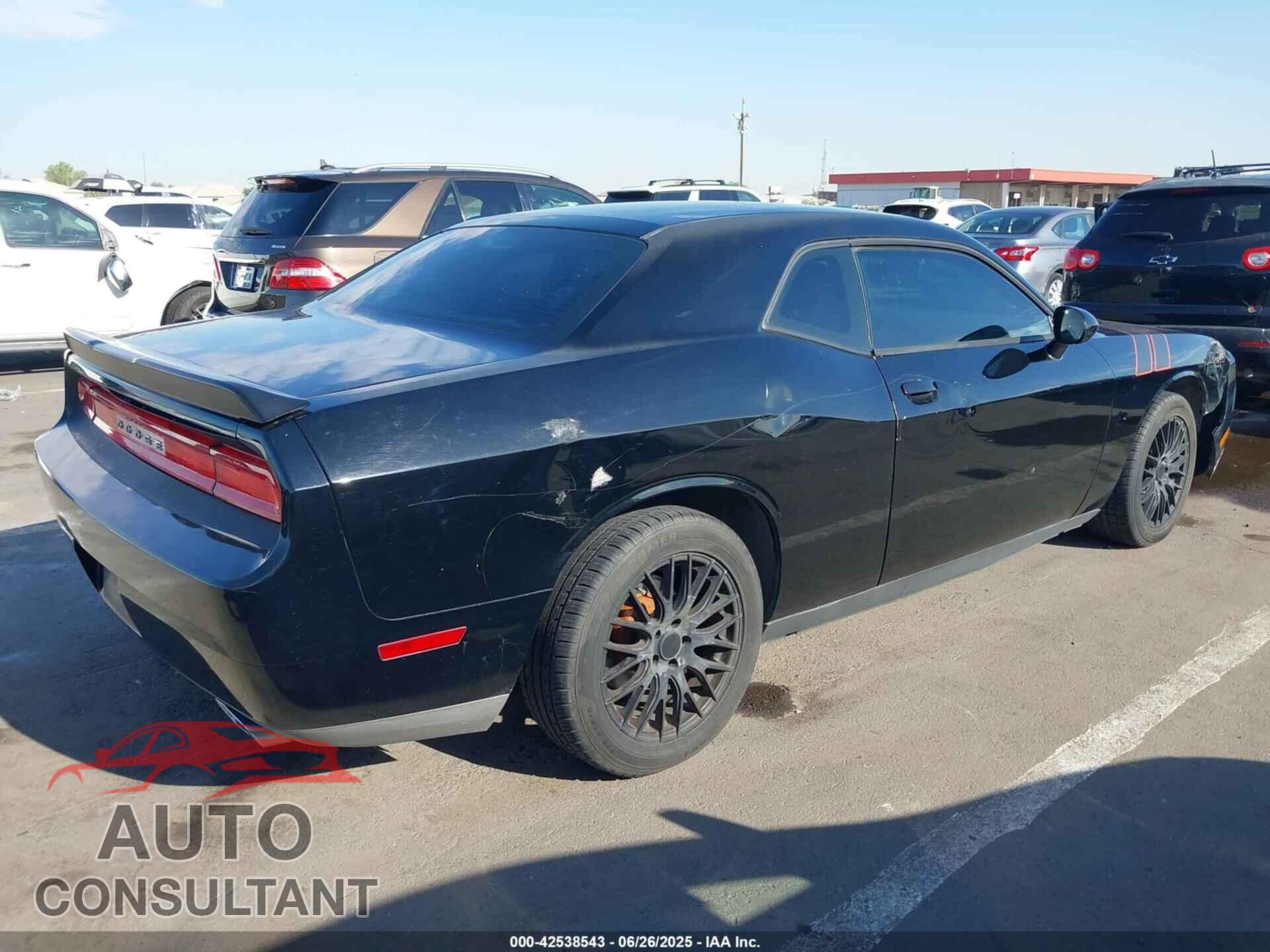 DODGE CHALLENGER 2012 - 2C3CDYAG2CH233832
