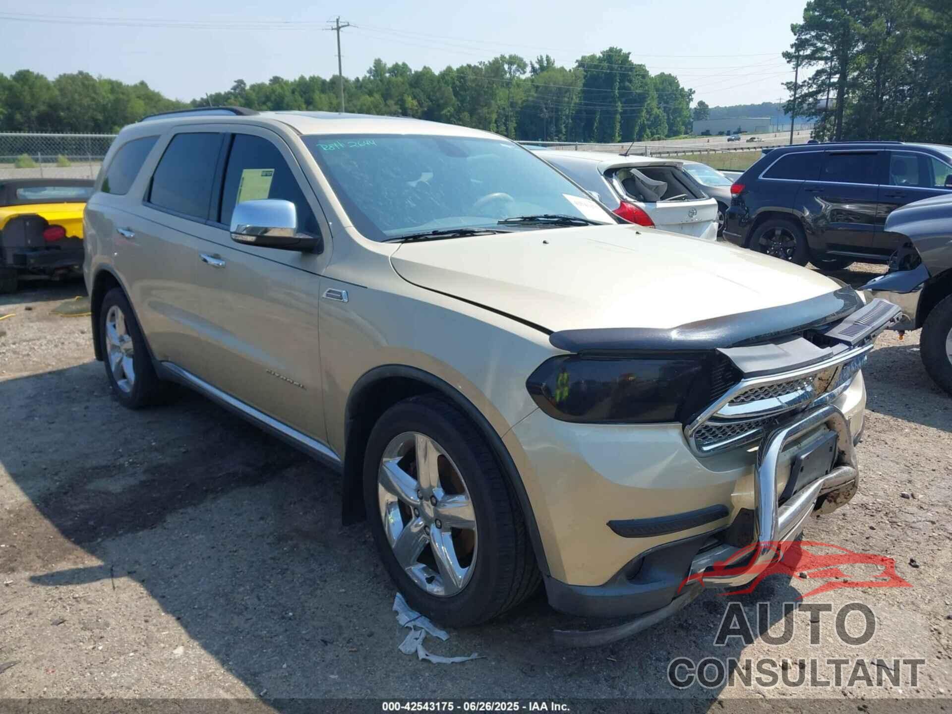 DODGE DURANGO 2011 - 1D4RE5GG9BC667775