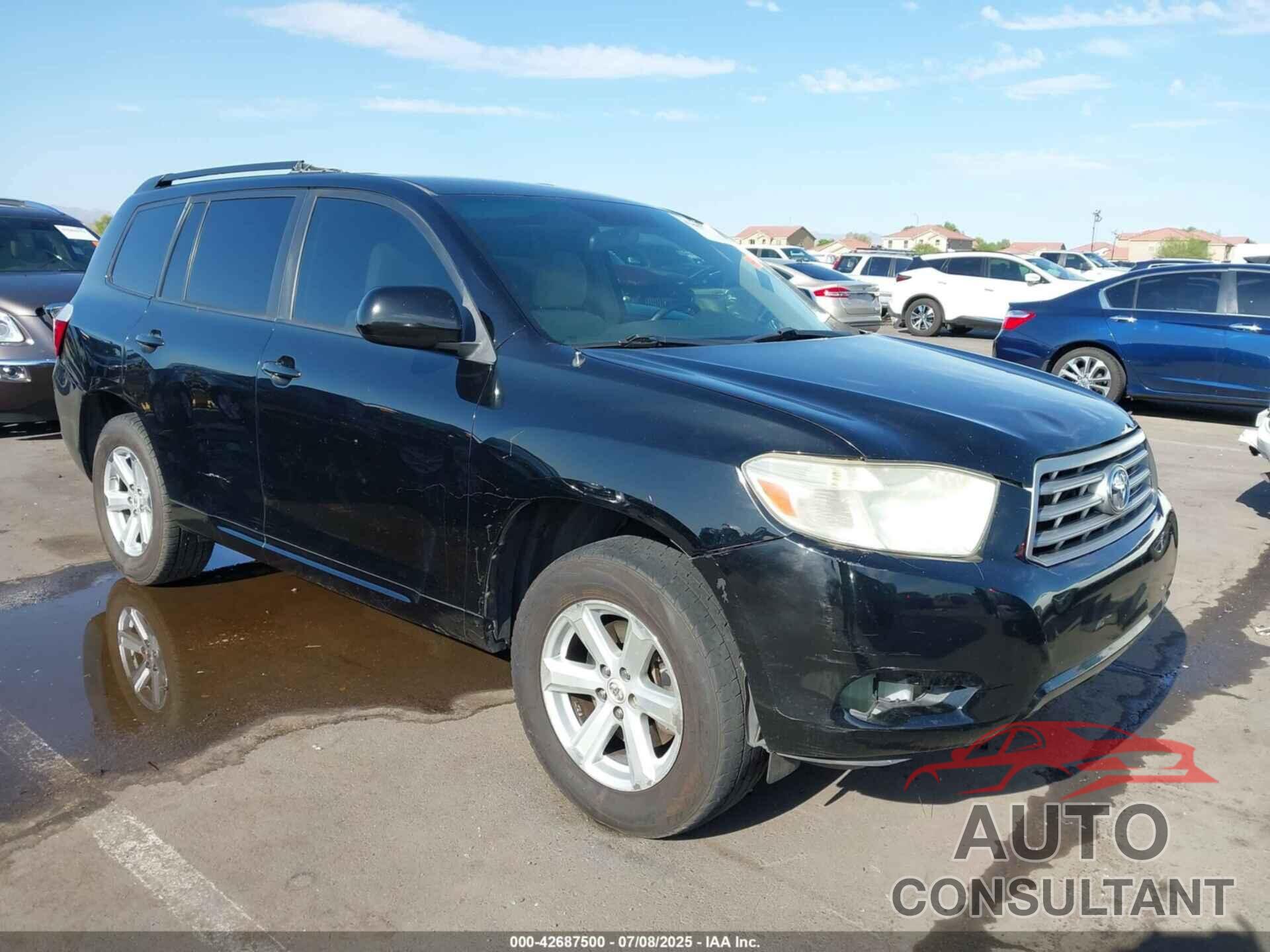 TOYOTA HIGHLANDER 2009 - JTEDS41A692081612