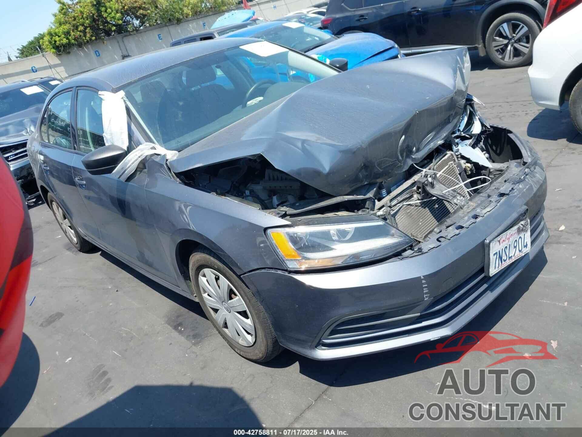 VOLKSWAGEN JETTA 2016 - 3VW267AJ5GM232704