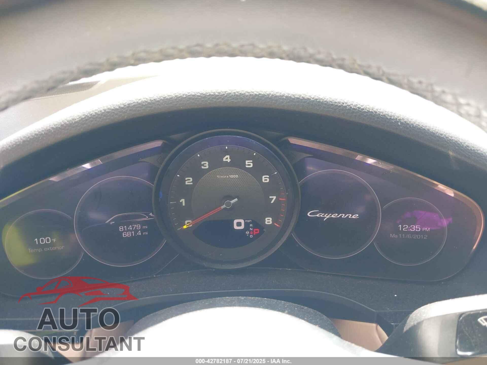 PORSCHE CAYENNE 2021 - WP1AA2AY1MDA04959