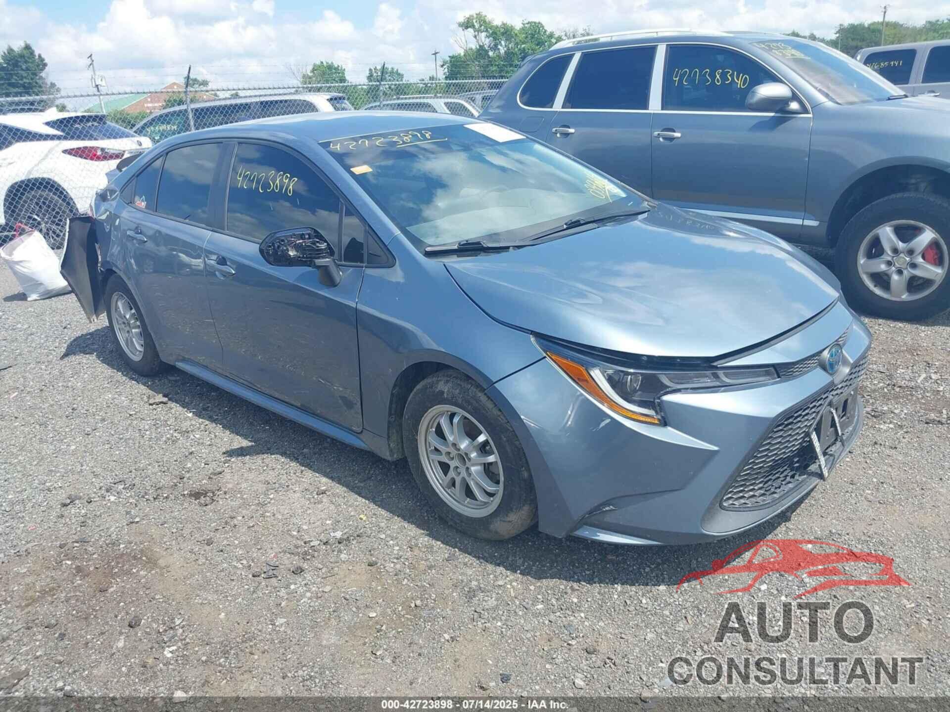 TOYOTA COROLLA 2022 - JTDEAMDE3NJ035665
