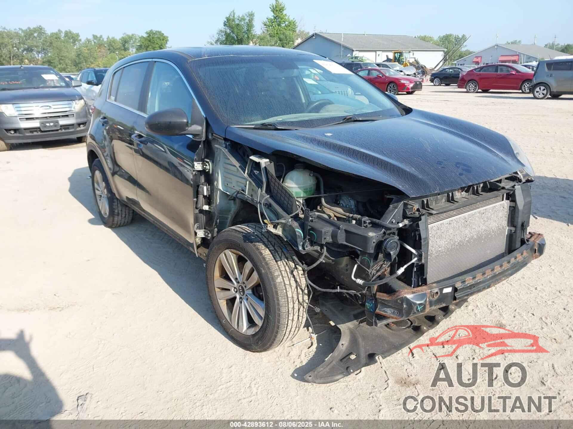 KIA SPORTAGE 2017 - KNDPMCAC7H7113833