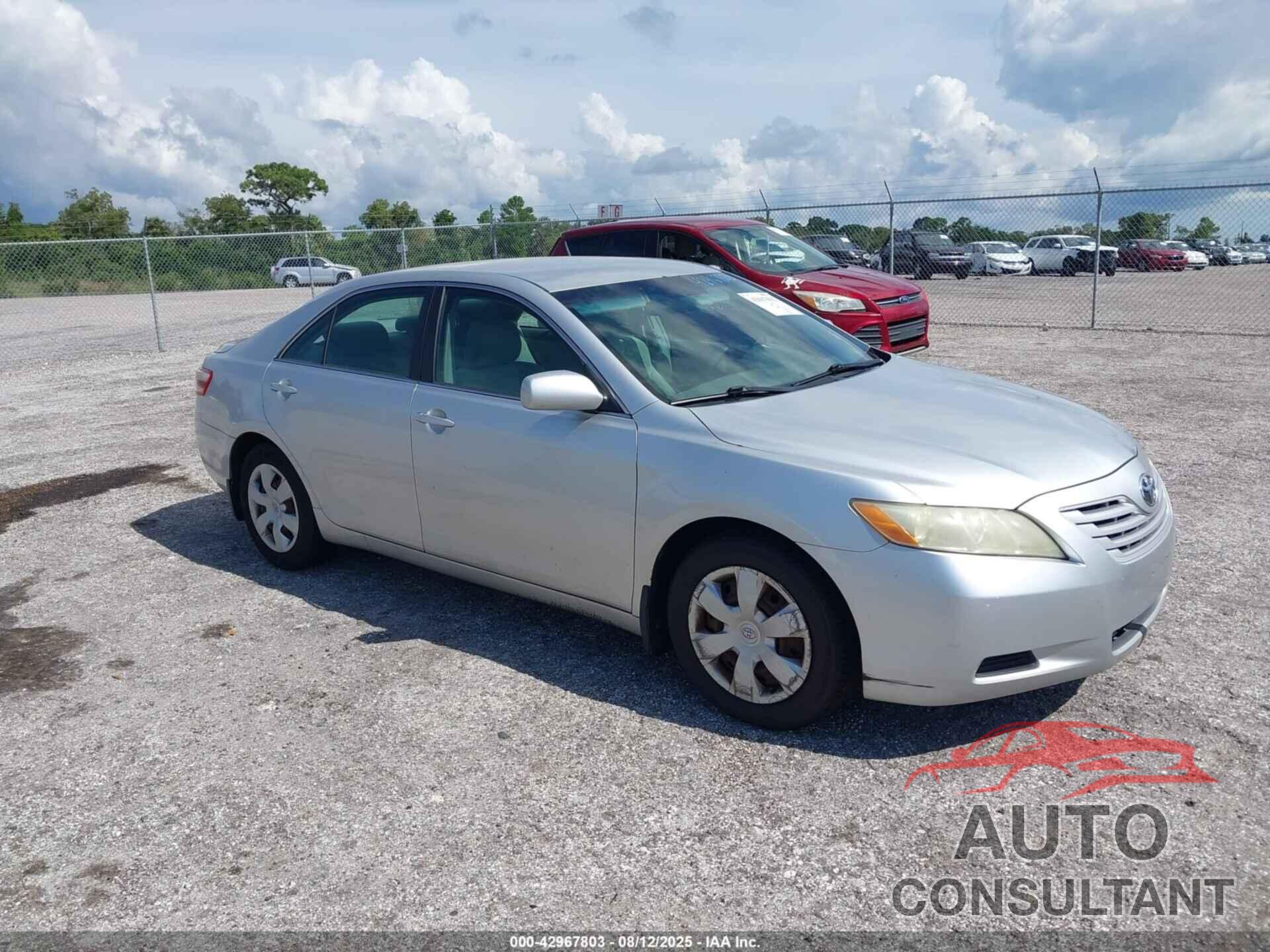 TOYOTA CAMRY 2009 - 4T4BE46K19R081365