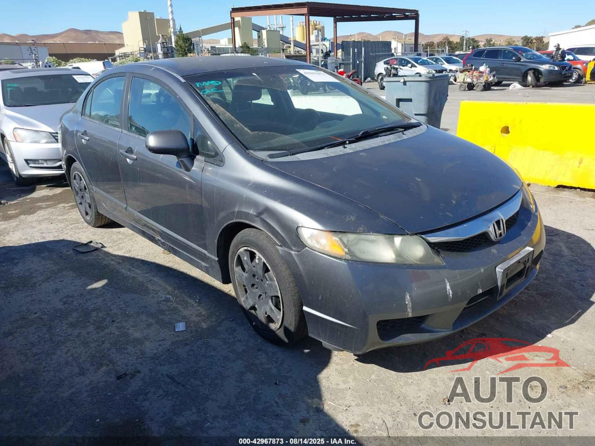HONDA CIVIC 2010 - 19XFA1F56AE045615