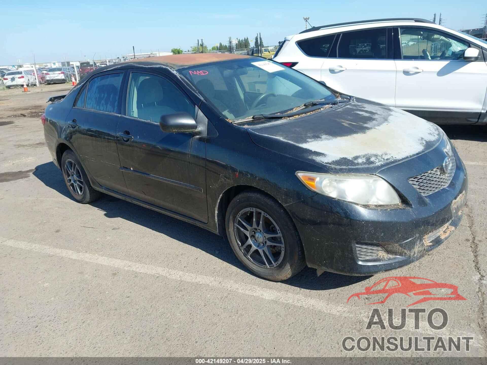 TOYOTA COROLLA 2009 - 1NXBU40E89Z032924