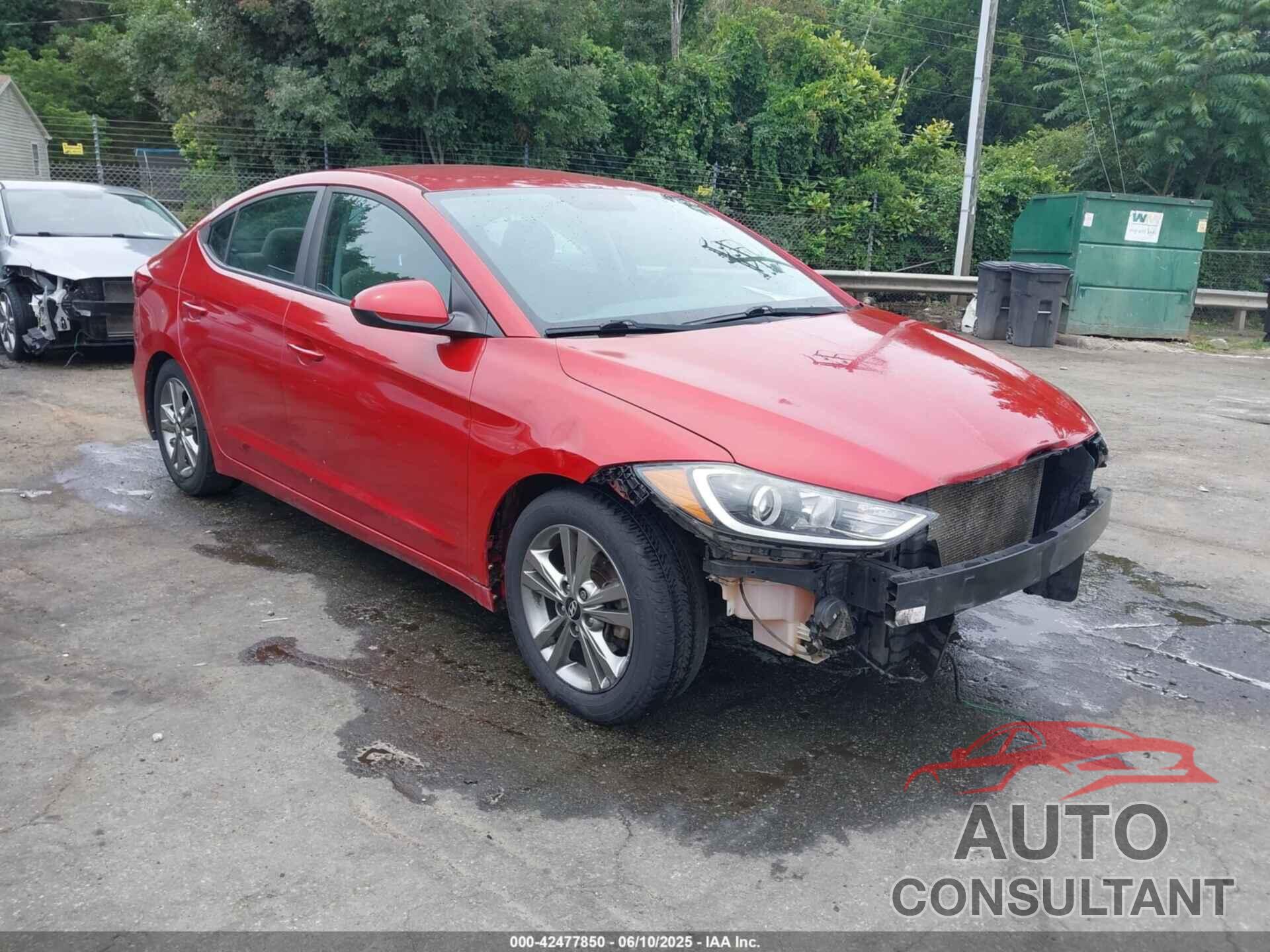 HYUNDAI ELANTRA 2017 - 5NPD84LF2HH108264