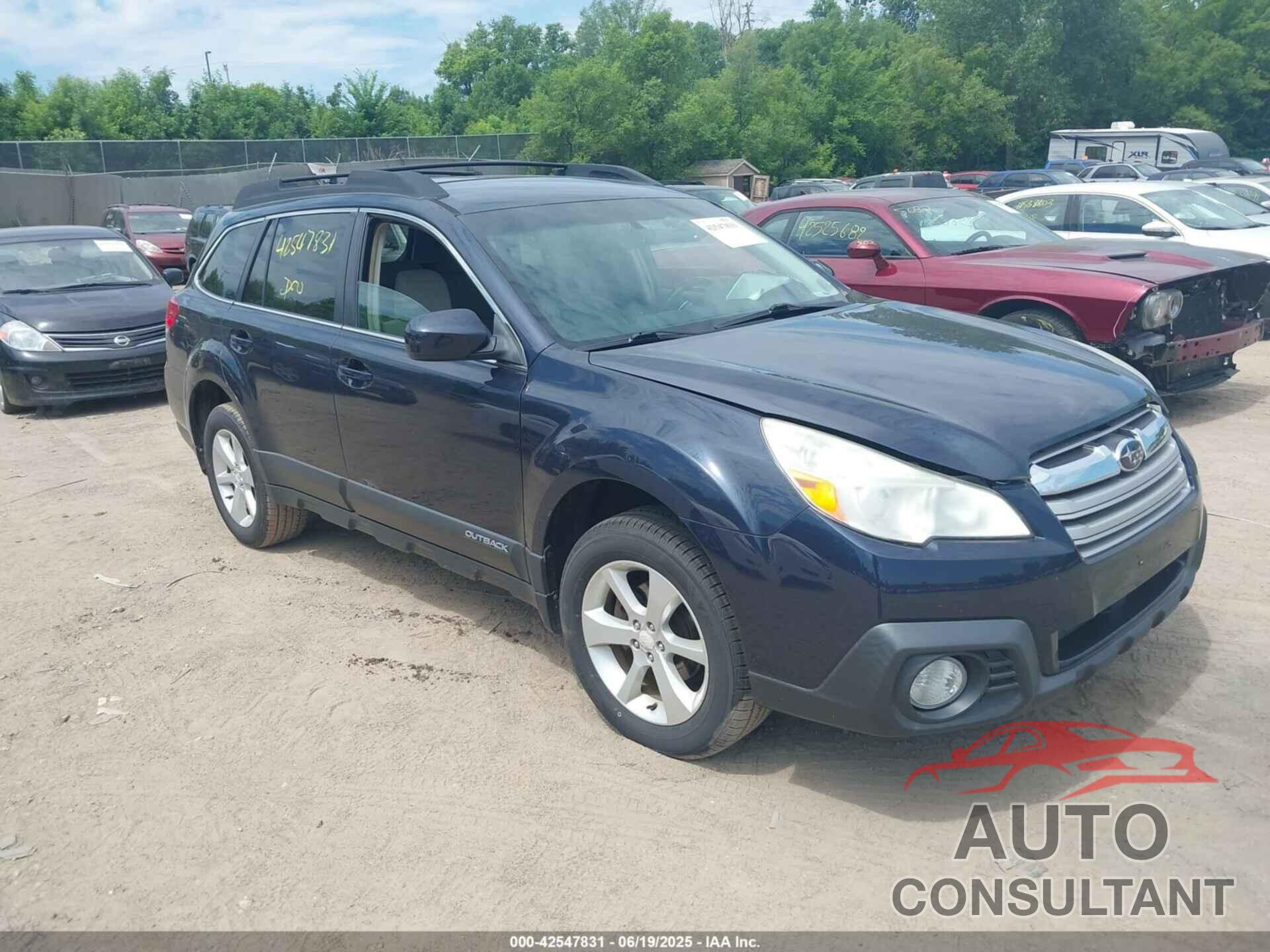SUBARU OUTBACK 2014 - 4S4BRCCC5E3248283