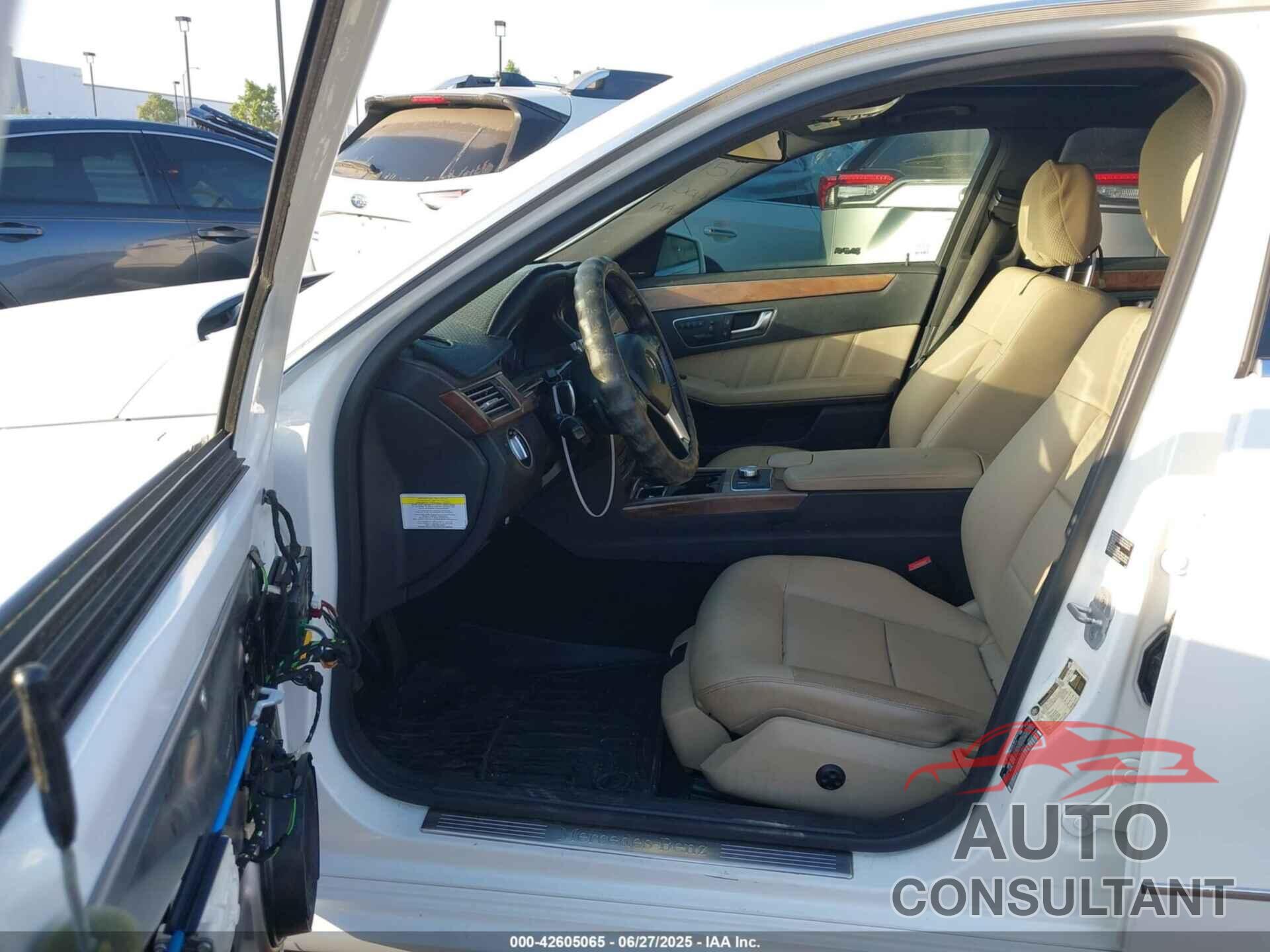 MERCEDES-BENZ E 350 2013 - WDDHF5KB2DA741401