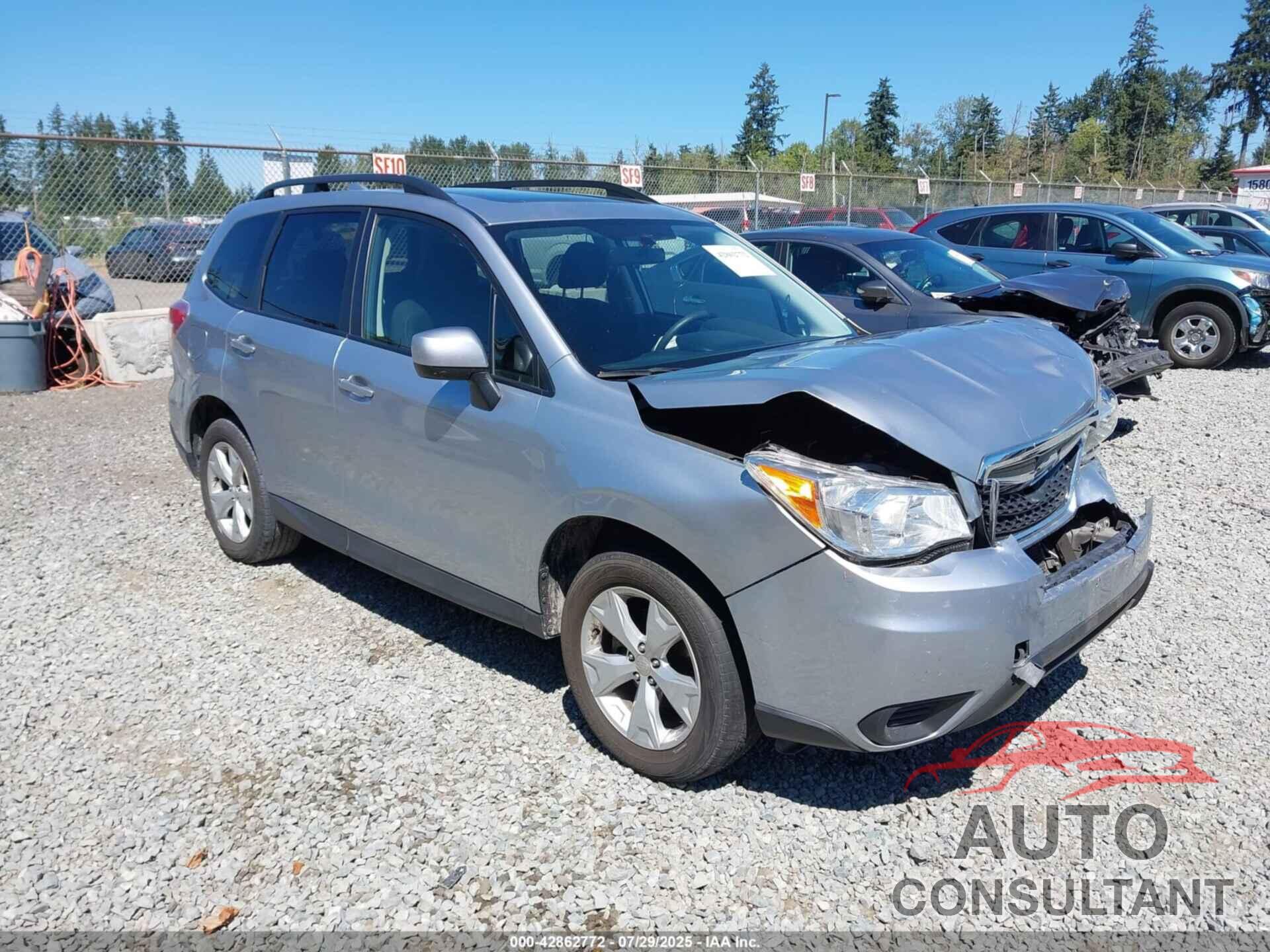 SUBARU FORESTER 2016 - JF2SJADC1GH566410