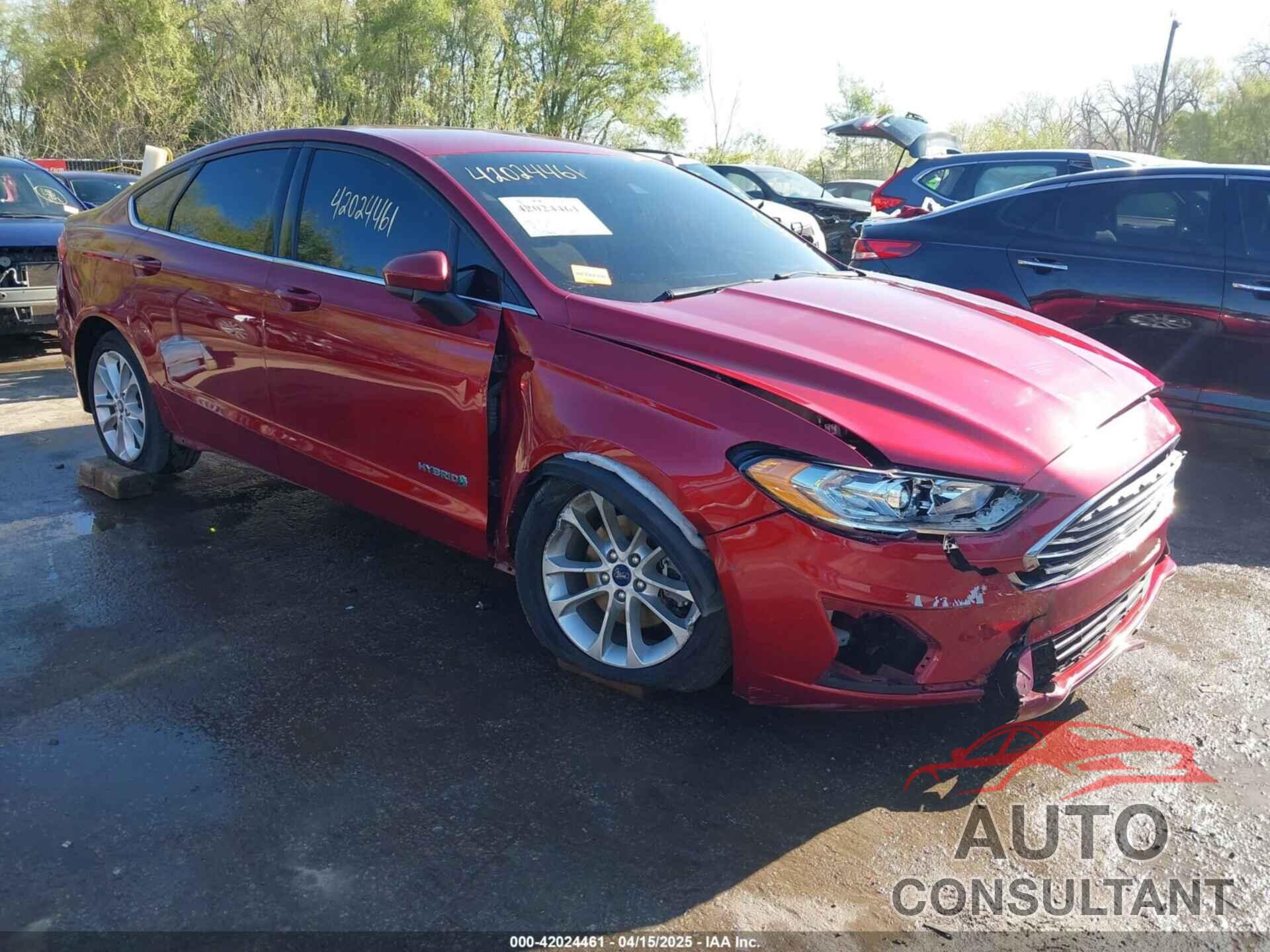 FORD FUSION HYBRID 2019 - 3FA6P0LU7KR207286