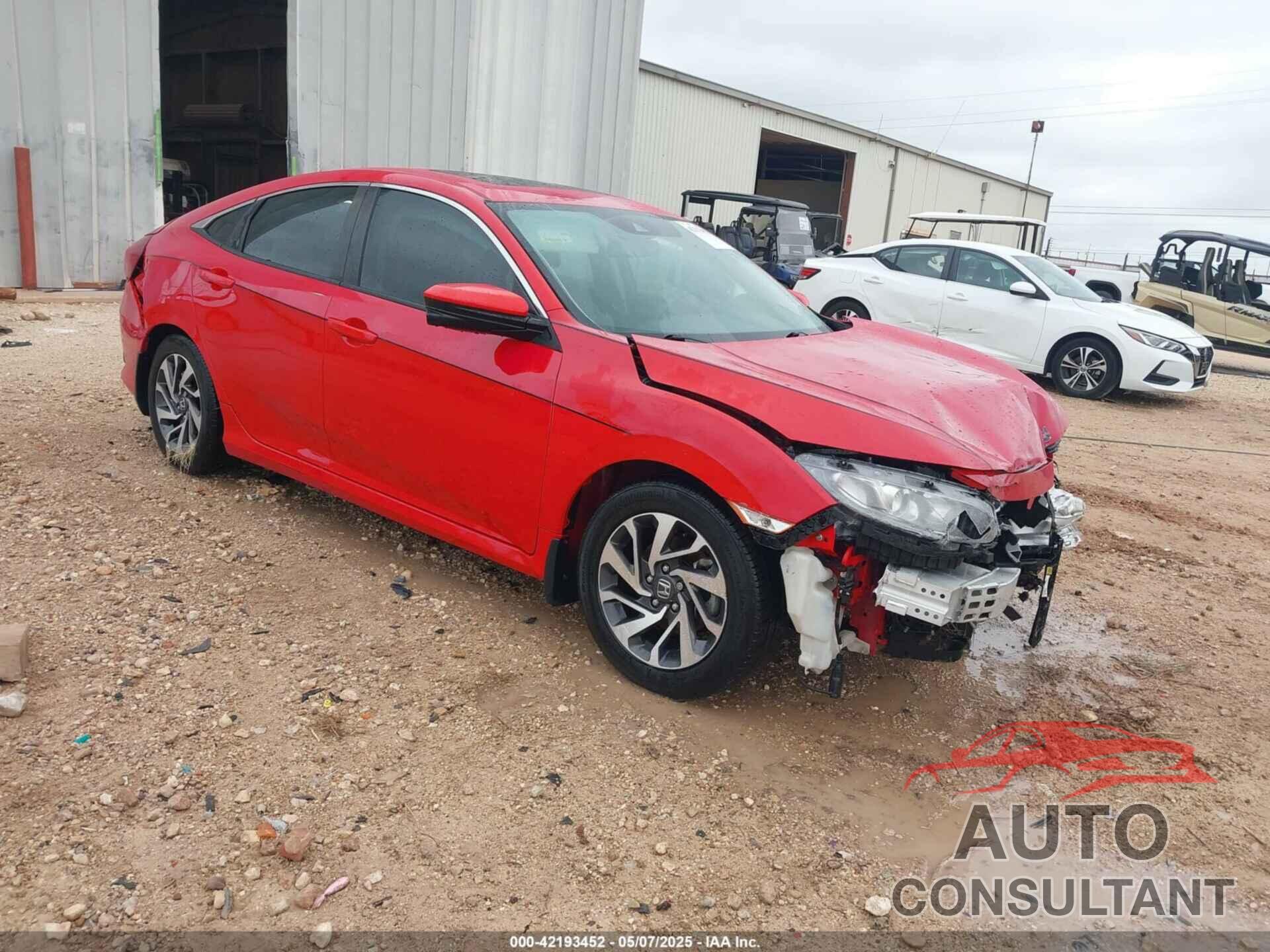 HONDA CIVIC 2017 - 2HGFC2F86HH545249
