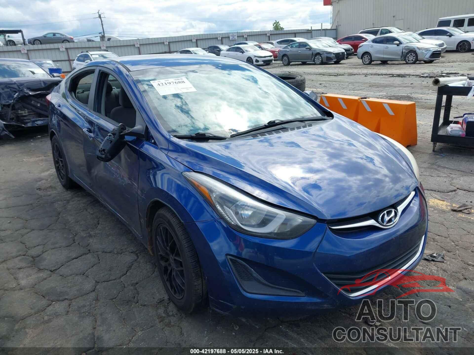 HYUNDAI ELANTRA 2015 - 5NPDH4AEXFH602895