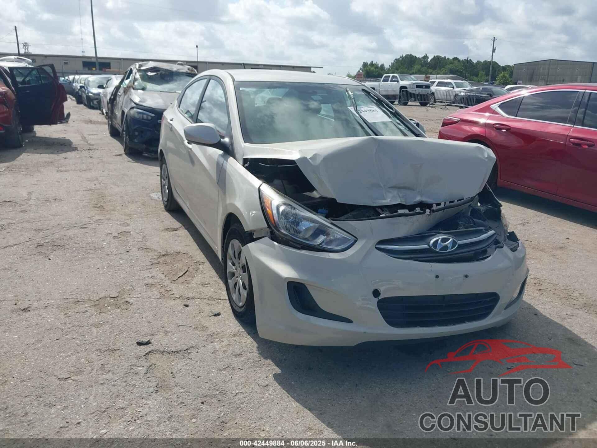 HYUNDAI ACCENT 2017 - KMHCT4AE1HU232614