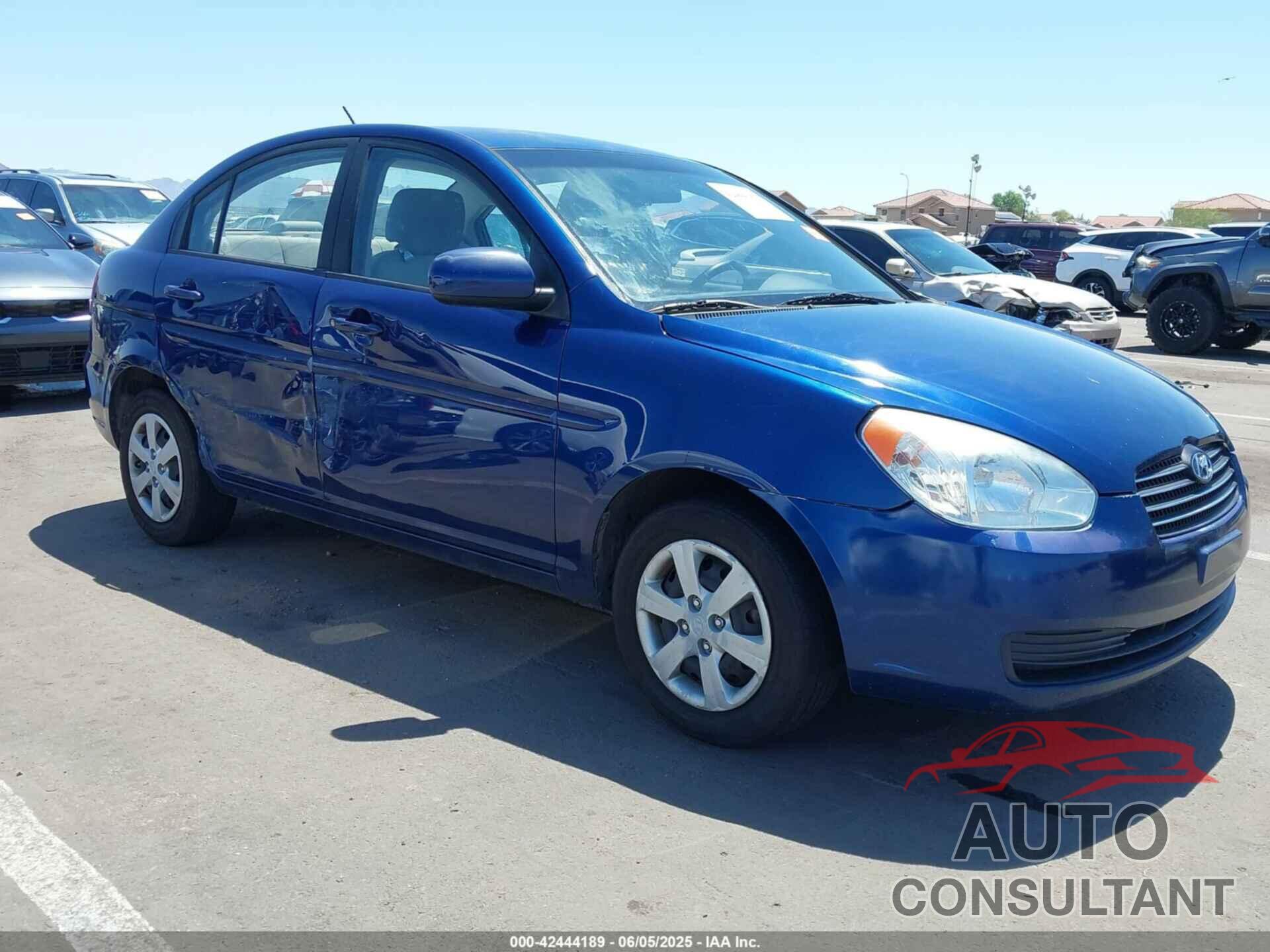 HYUNDAI ACCENT 2010 - KMHCN4AC7AU489078