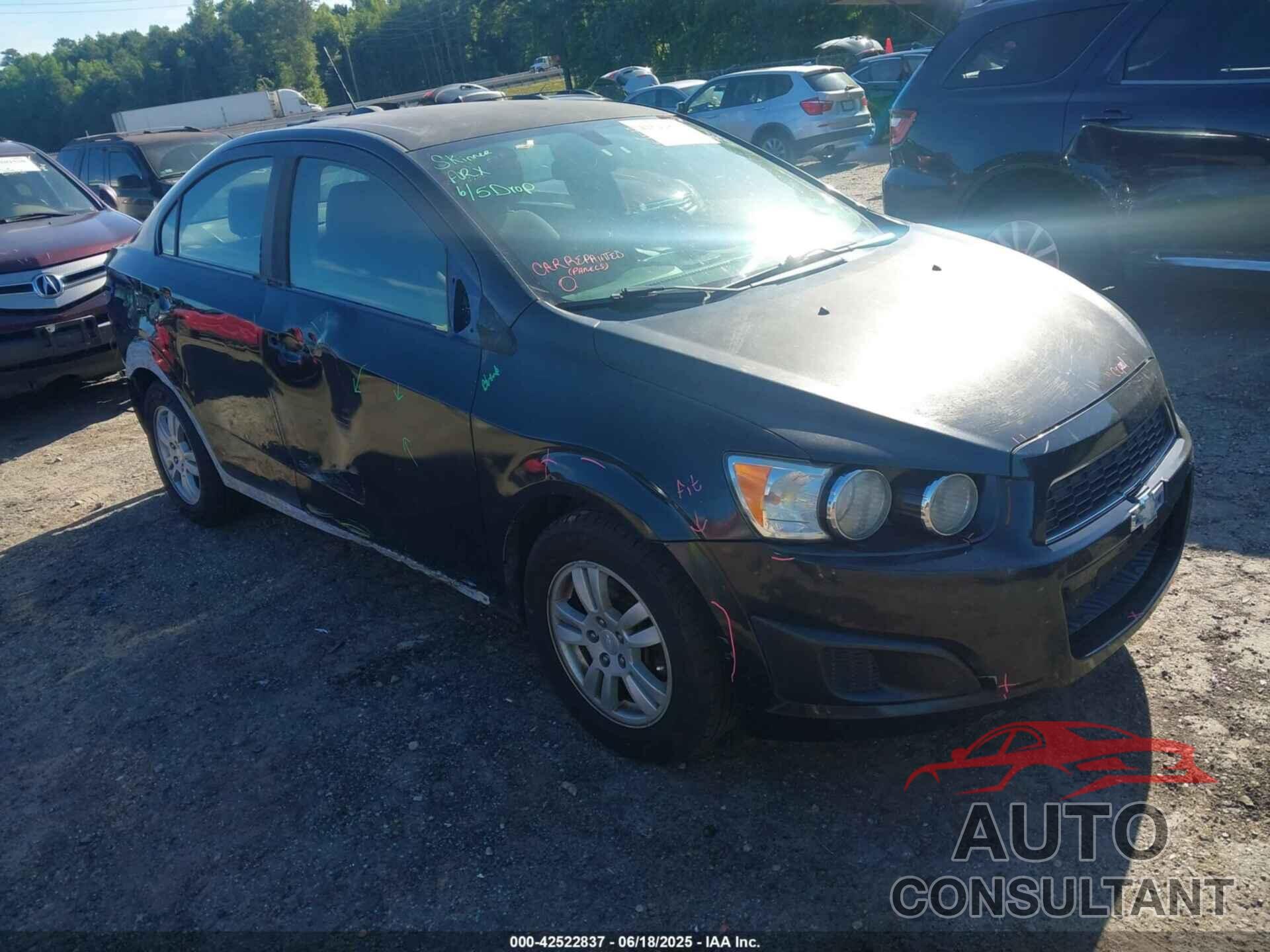 CHEVROLET SONIC 2015 - 1G1JC5SH8F4164487