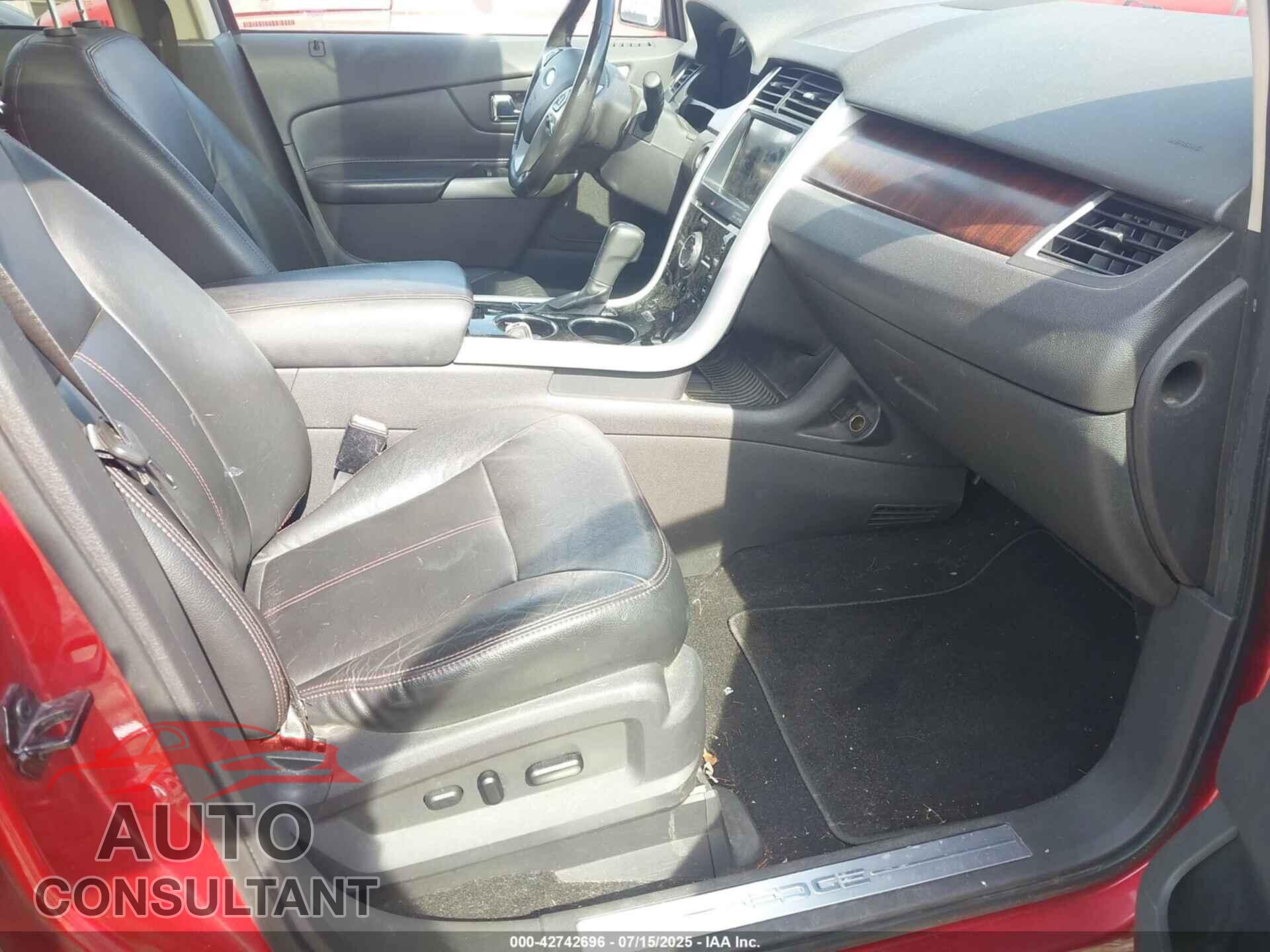 FORD EDGE 2012 - 2FMDK3K91CBA36500