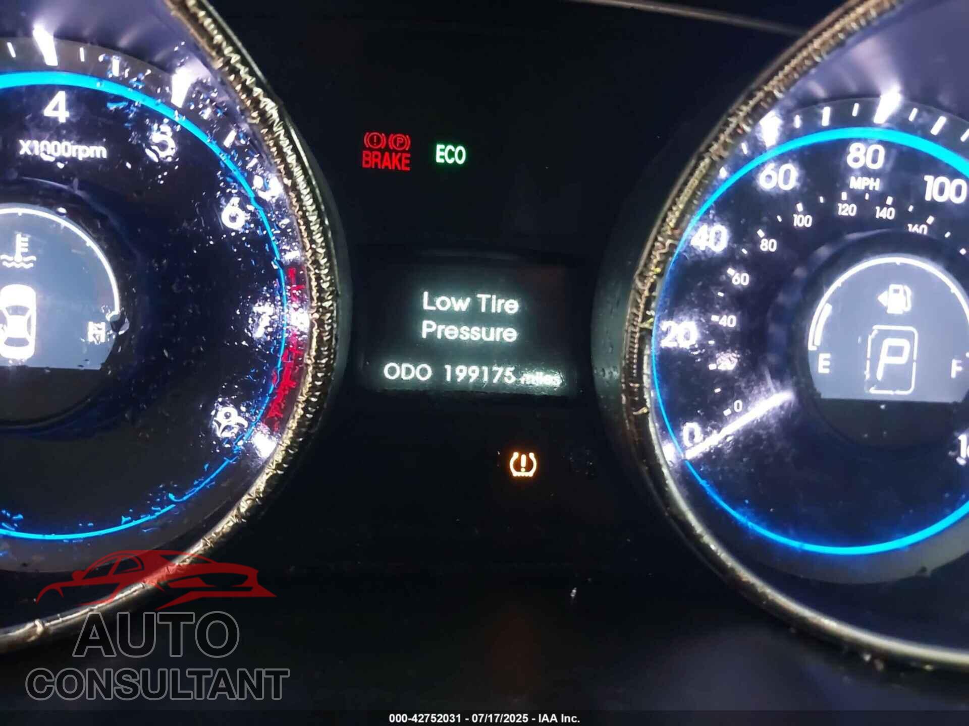 HYUNDAI SONATA 2012 - 5NPEC4AC7CH426319