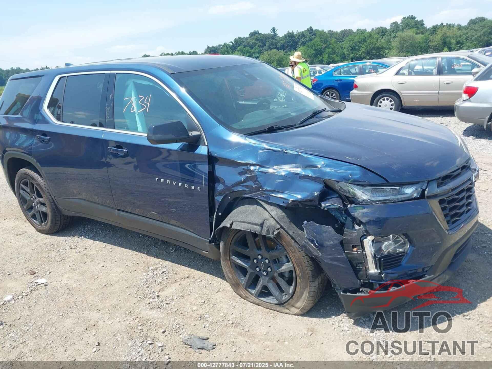 CHEVROLET TRAVERSE 2022 - 1GNEVFKW9NJ175920