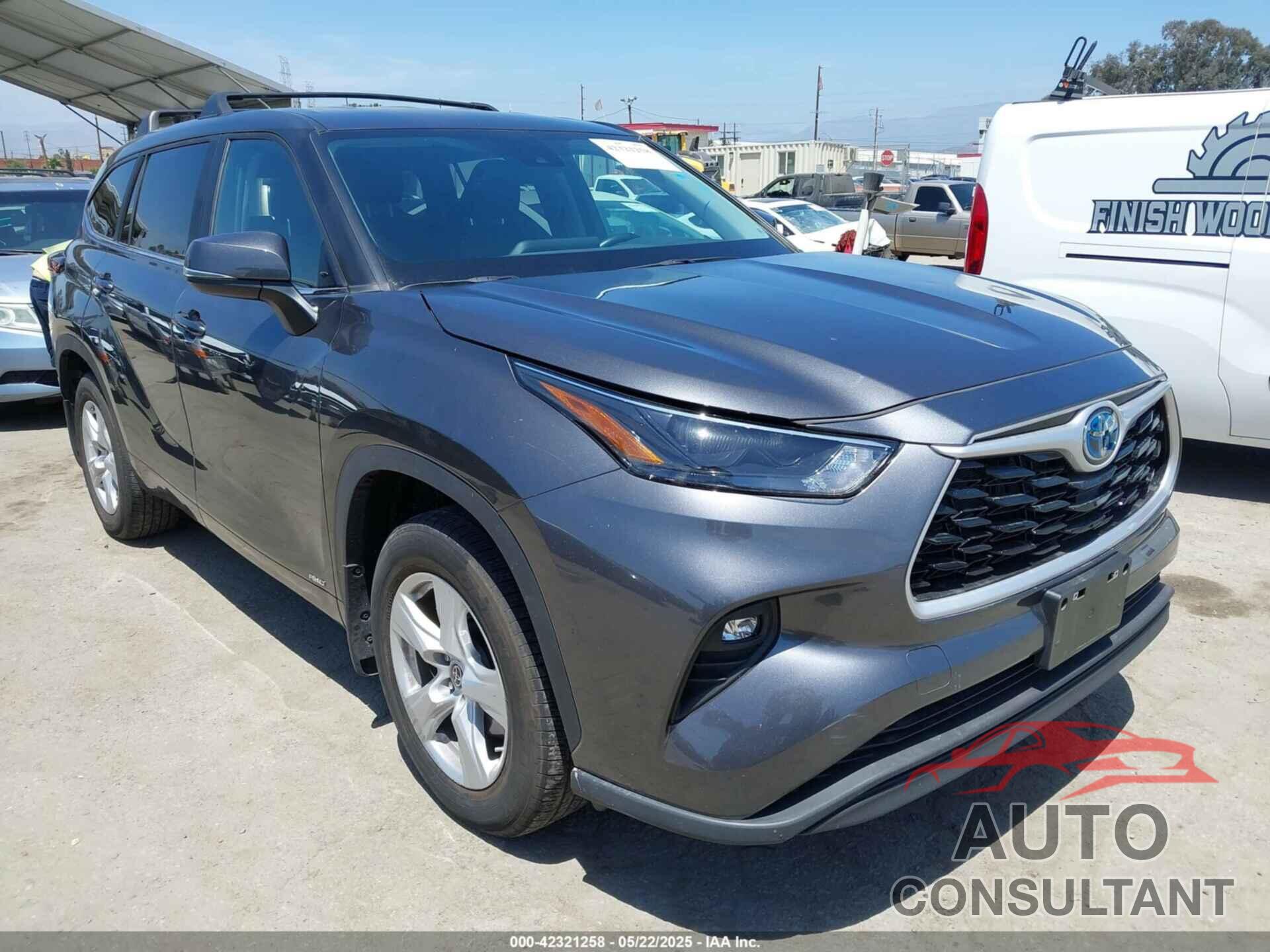 TOYOTA HIGHLANDER 2023 - 5TDBBRCH6PS109532