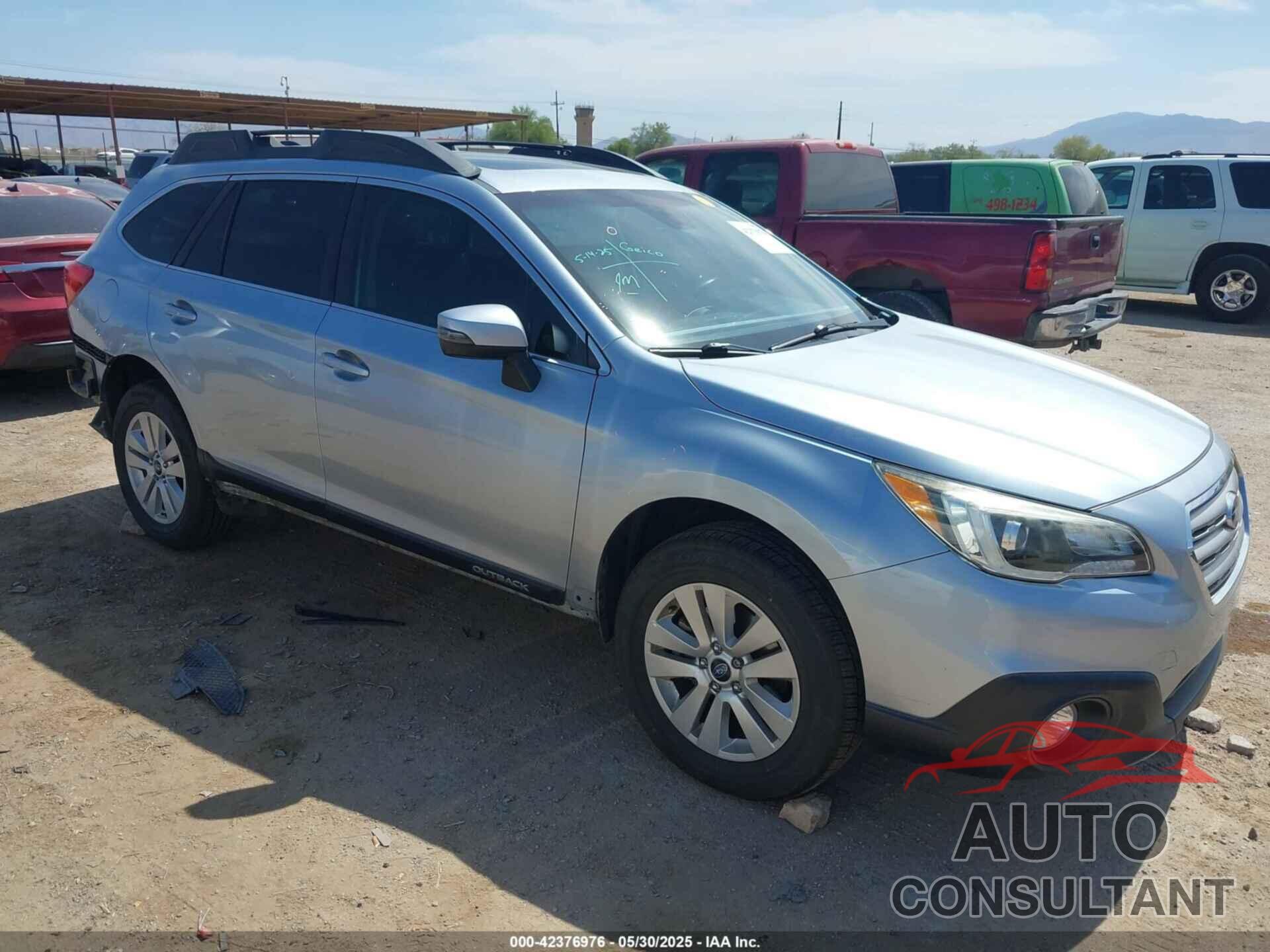 SUBARU OUTBACK 2017 - 4S4BSAHC4H3292670