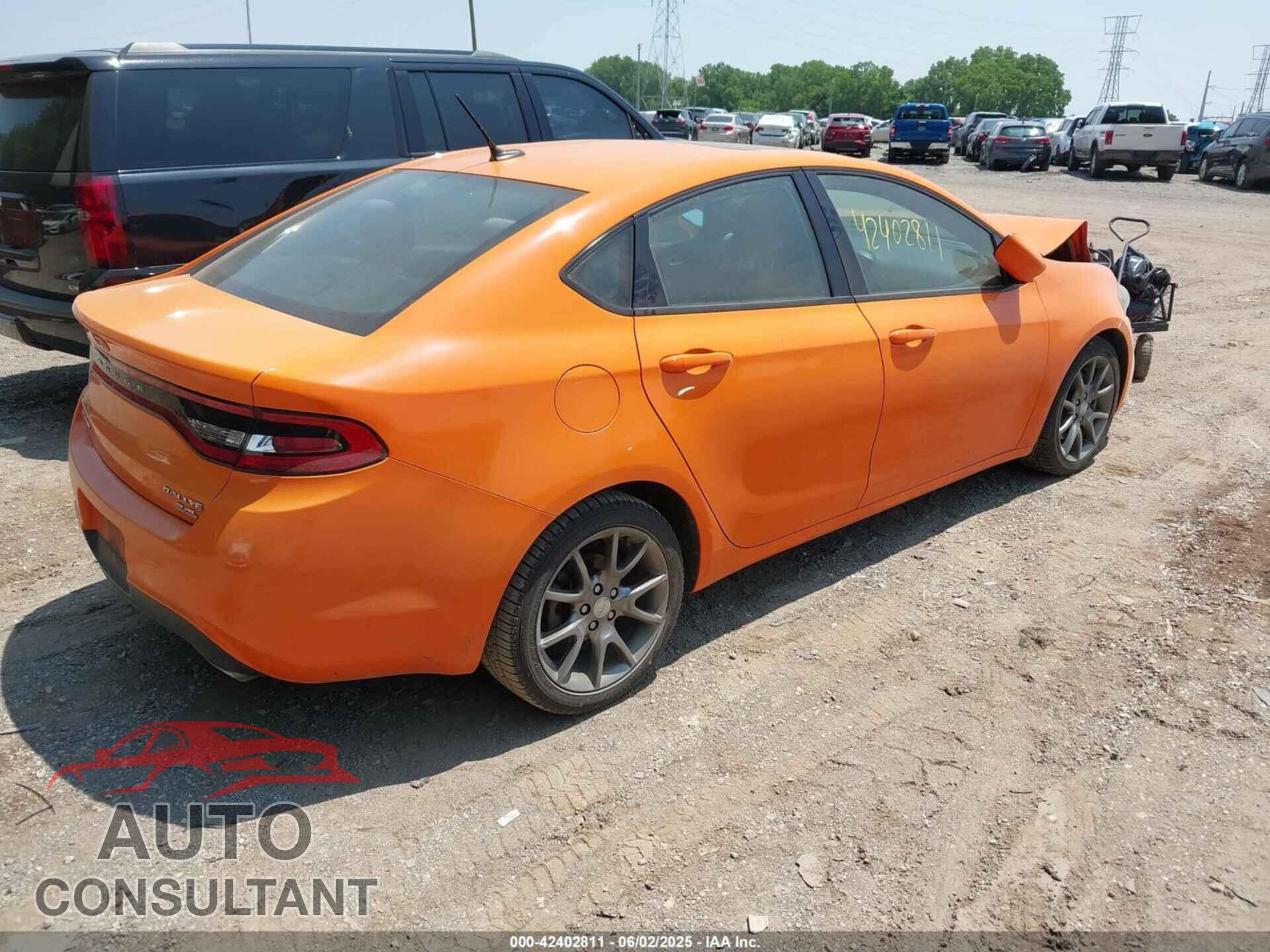 DODGE DART 2014 - 1C3CDFBB2ED692933
