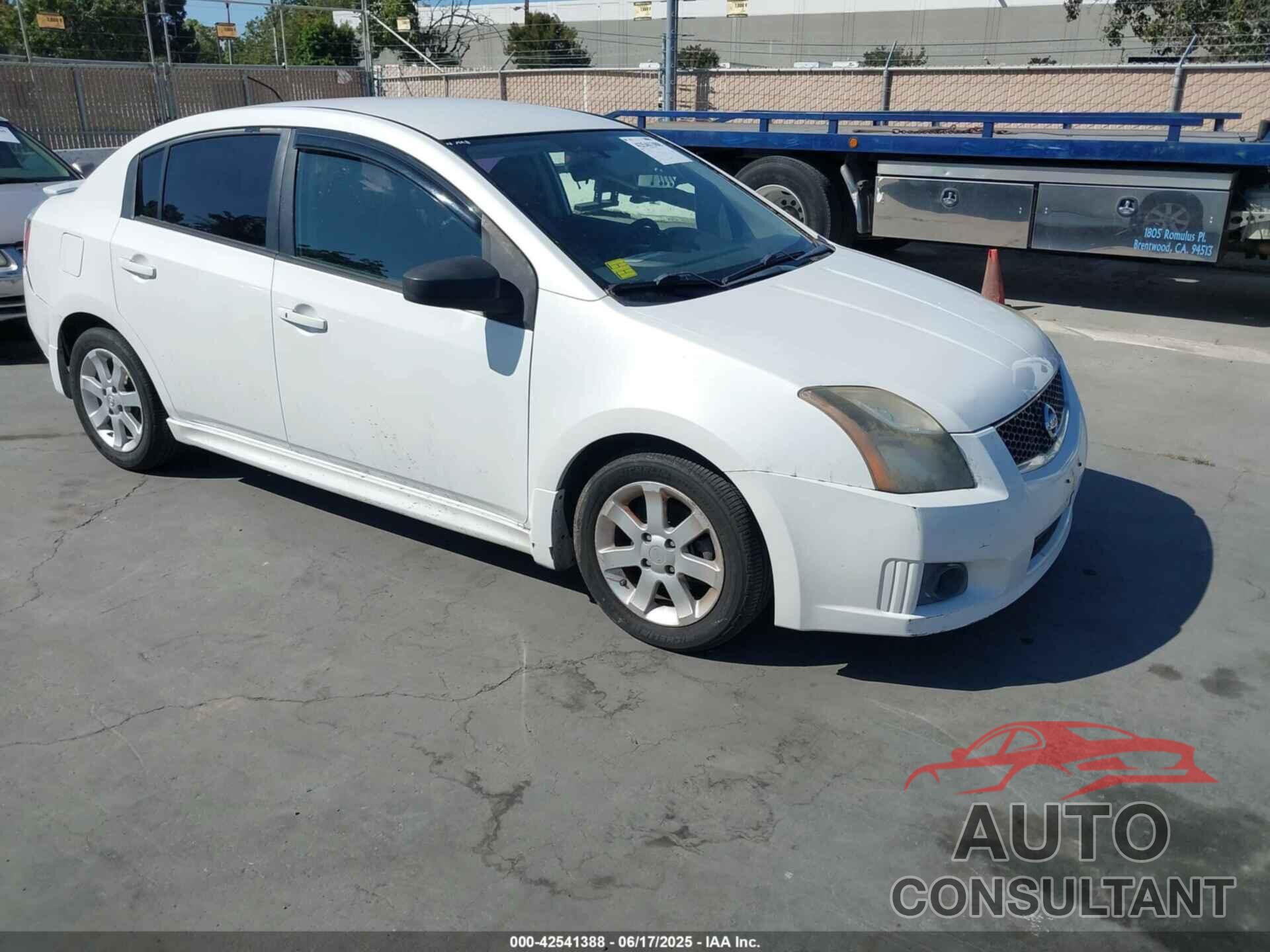 NISSAN SENTRA 2012 - 3N1AB6AP3CL663327