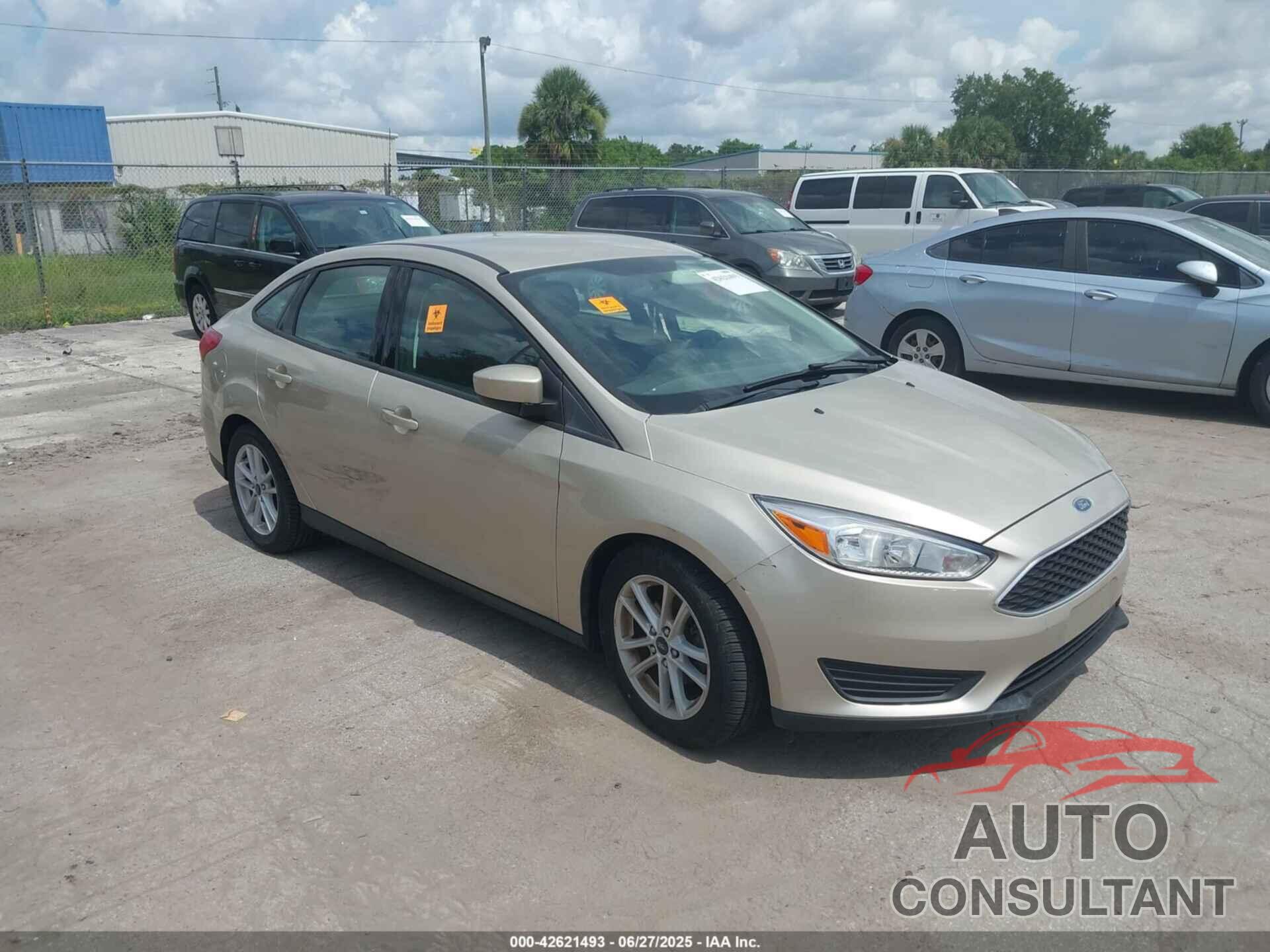 FORD FOCUS 2018 - 1FADP3F21JL227288