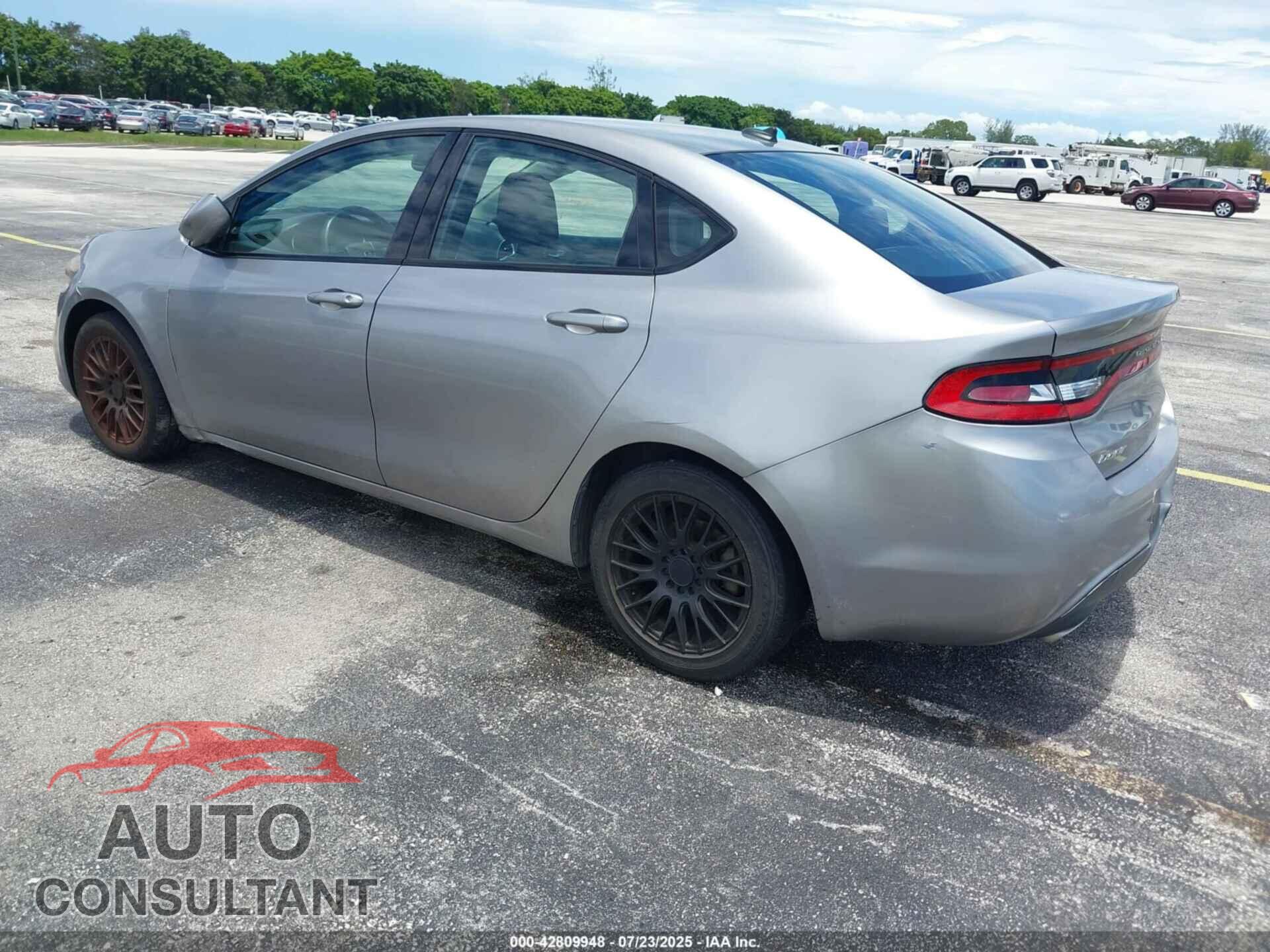 DODGE DART 2015 - 1C3CDFAA5FD299972