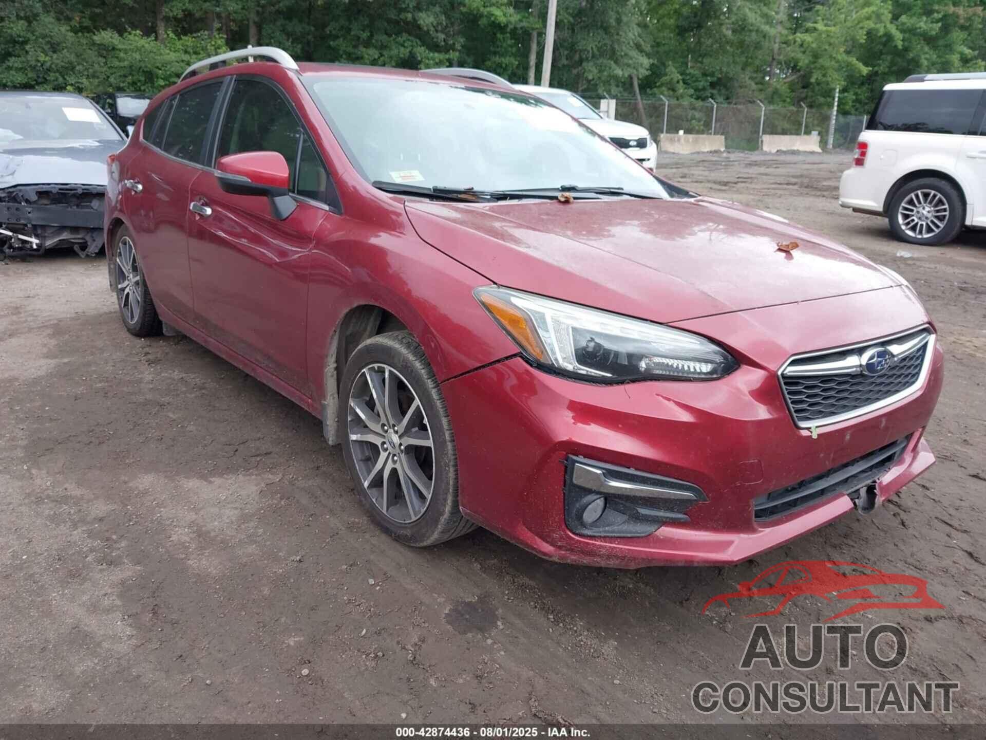 SUBARU IMPREZA 2018 - 4S3GTAT60J3717705