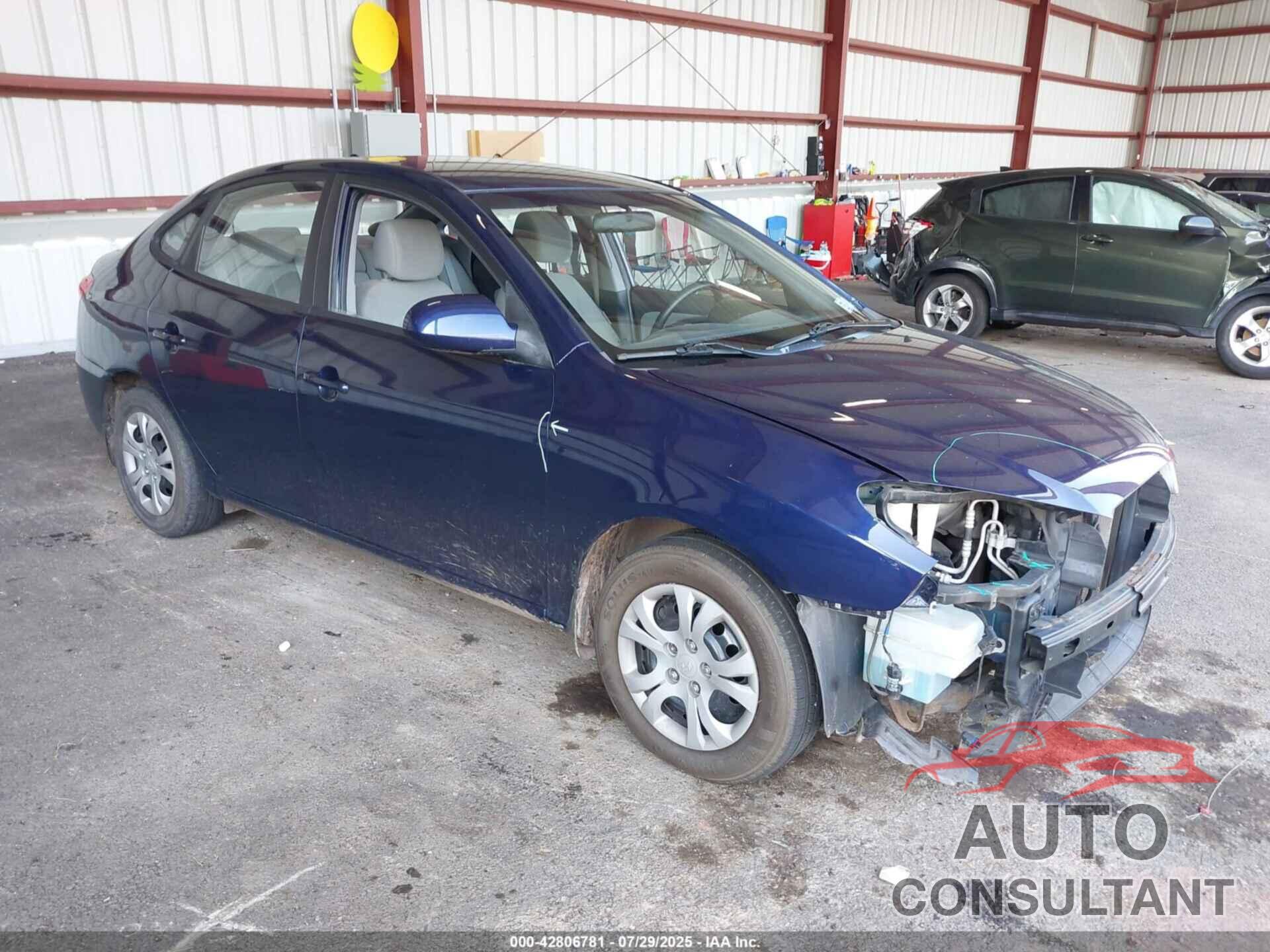 HYUNDAI ELANTRA 2010 - KMHDU4AD3AU980540