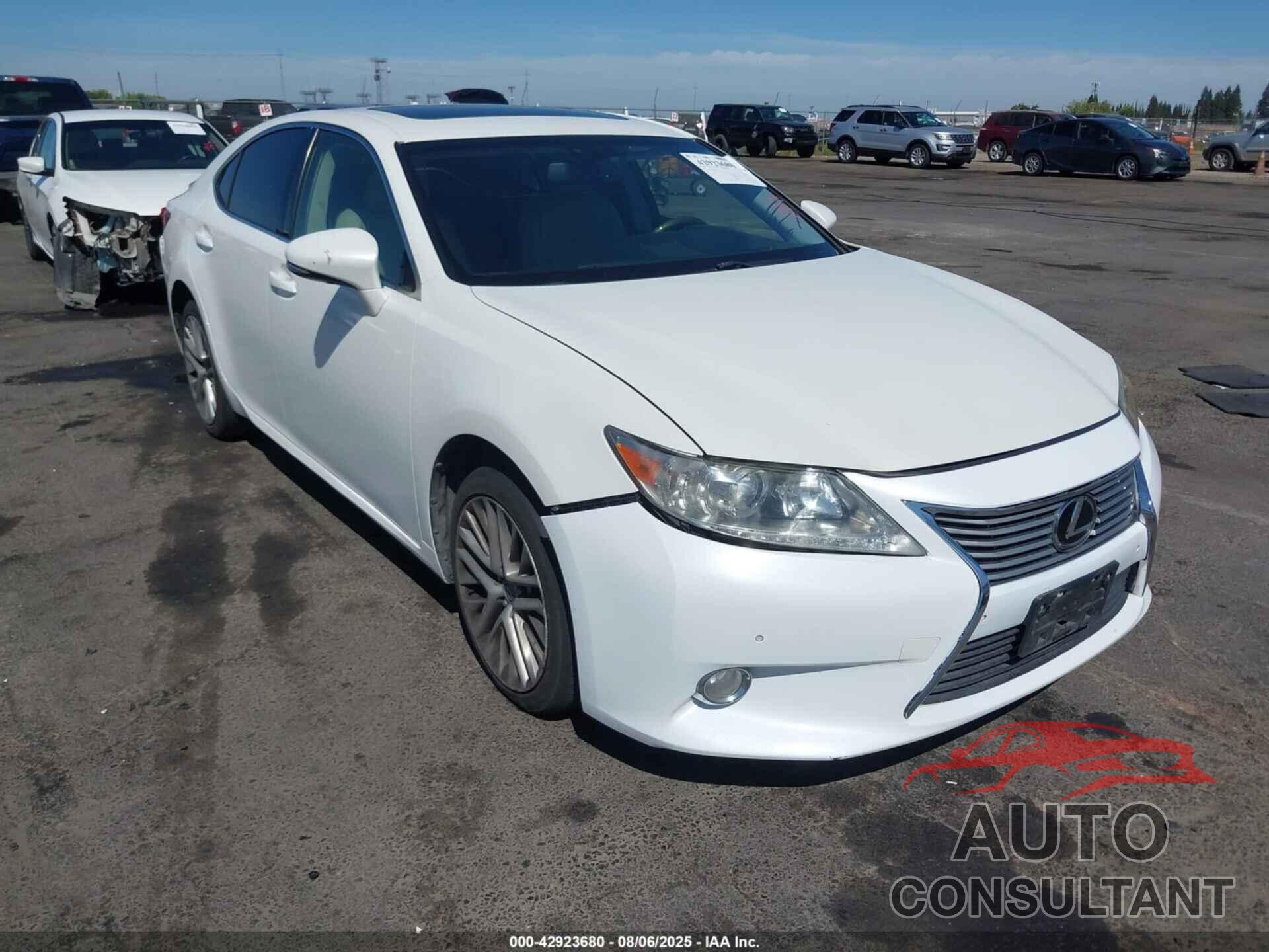 LEXUS ES 350 2013 - JTHBK1GG5D2008034