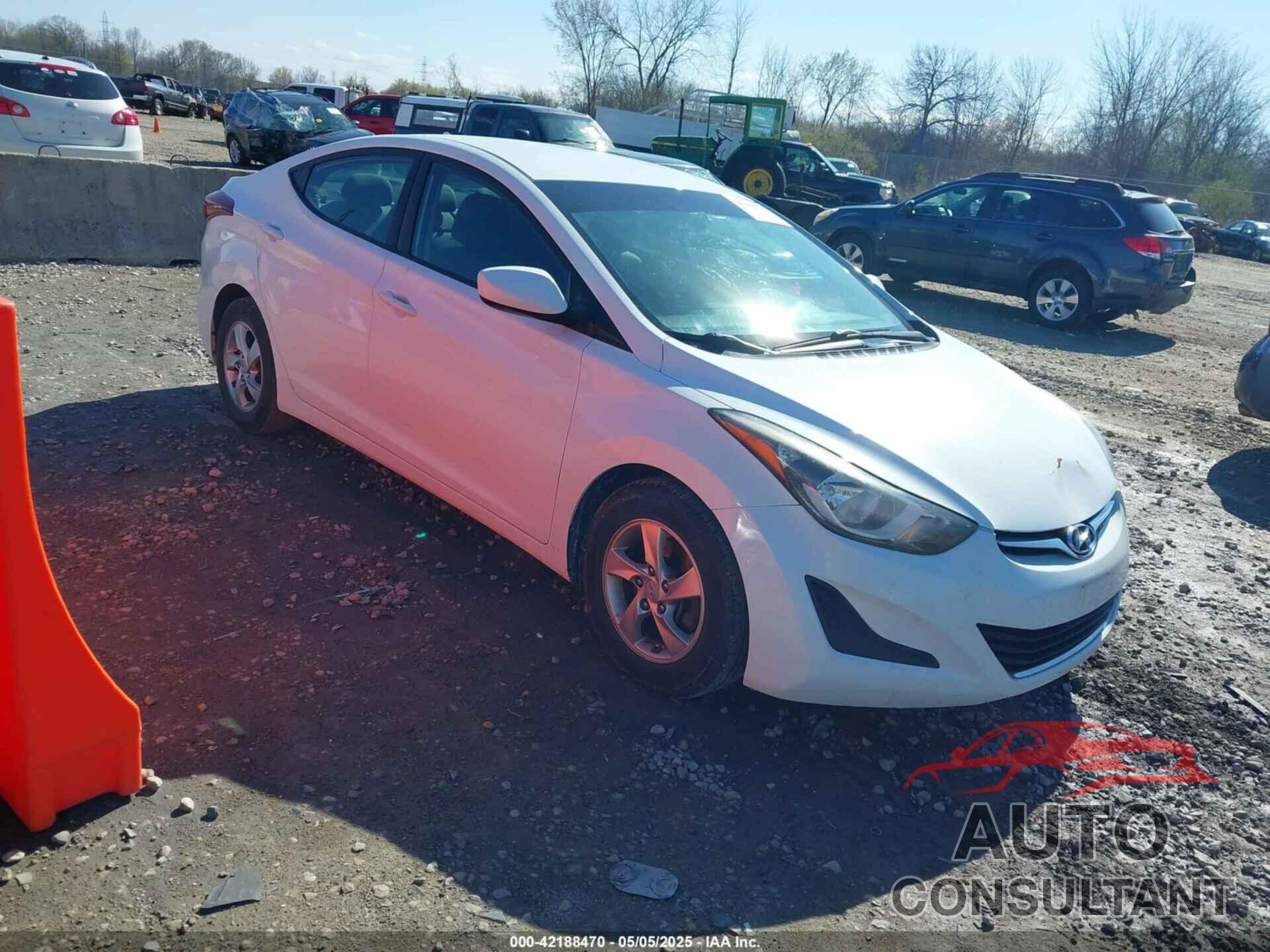 HYUNDAI ELANTRA 2014 - 5NPDH4AE8EH494033