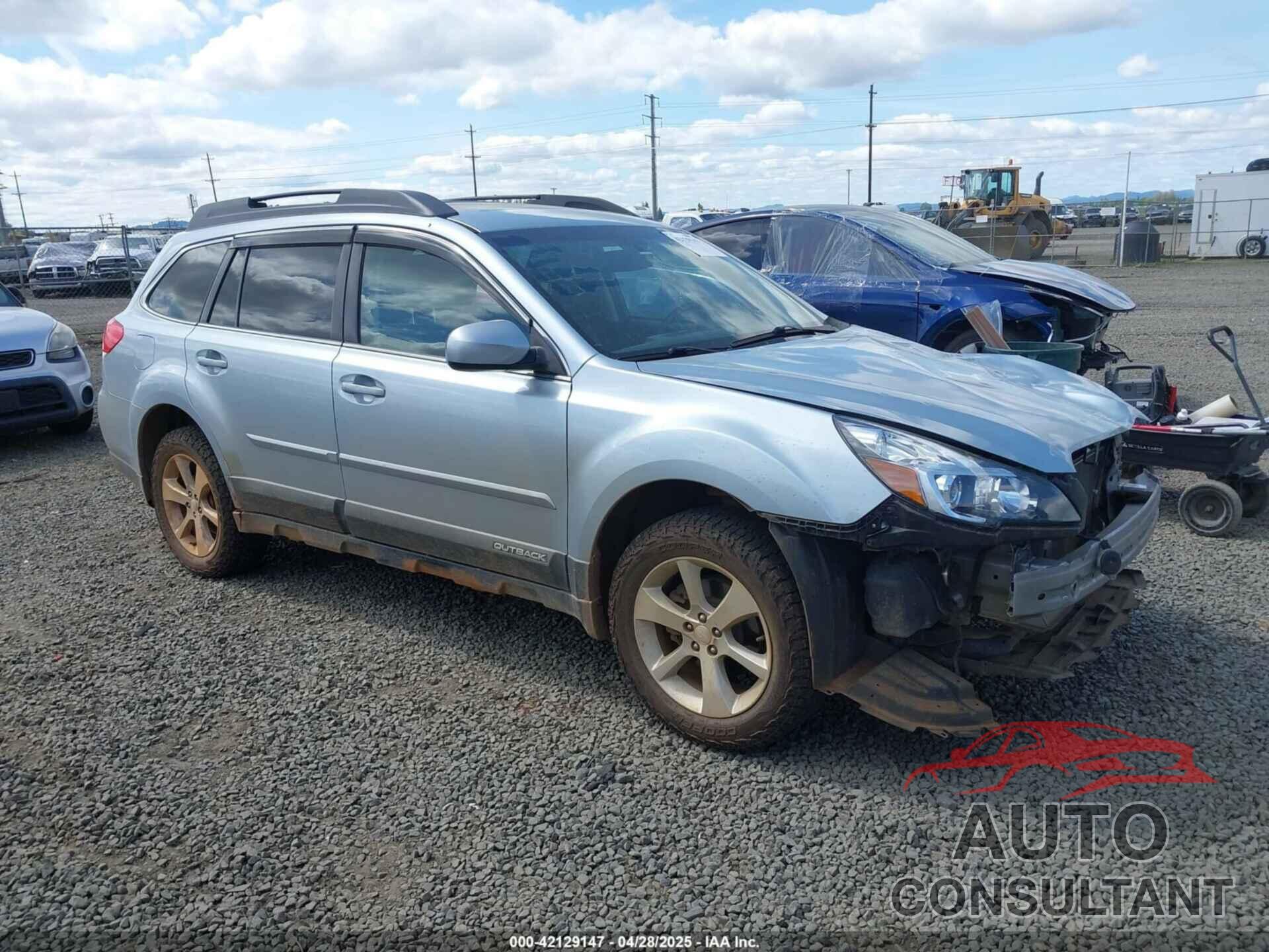 SUBARU OUTBACK 2014 - 4S4BRCNC3E3257285