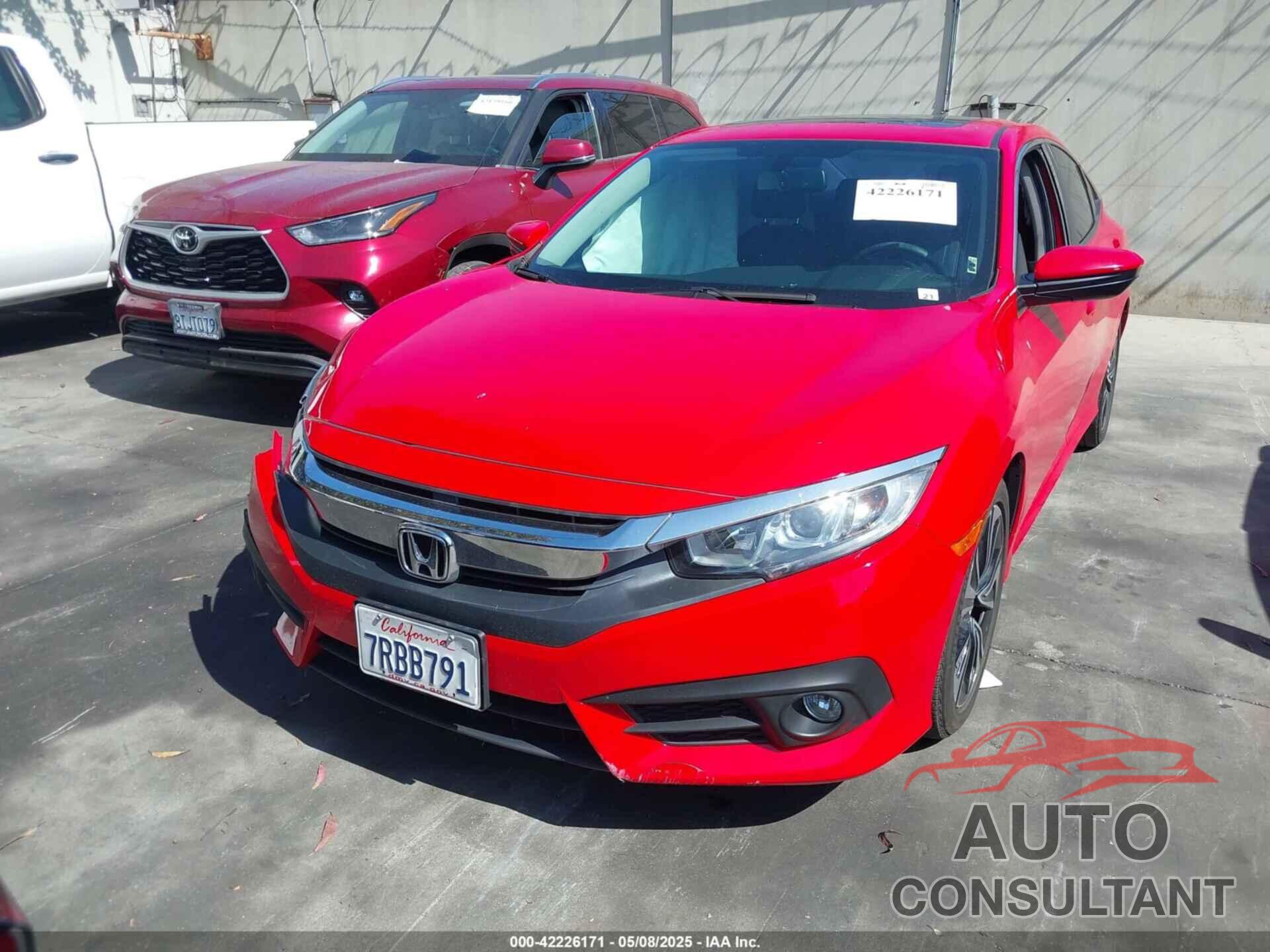 HONDA CIVIC 2016 - 2HGFC1F79GH633213