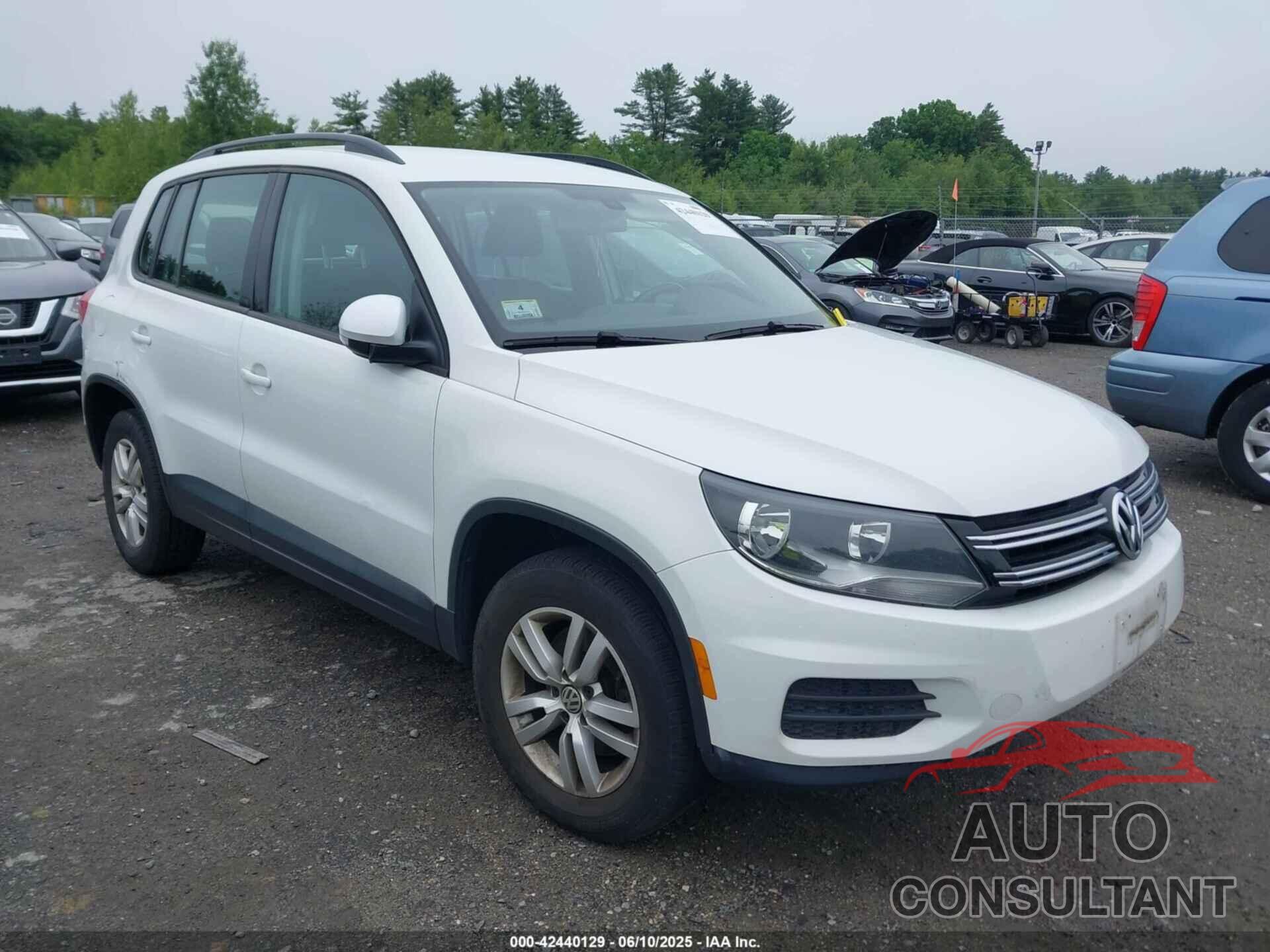 VOLKSWAGEN TIGUAN 2017 - WVGBV7AX4HK002215