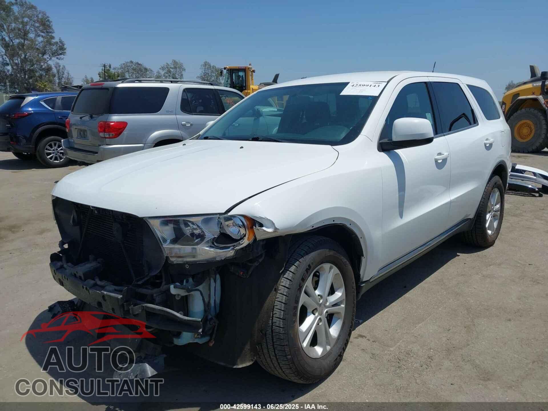 DODGE DURANGO 2013 - 1C4RDHAG0DC669587