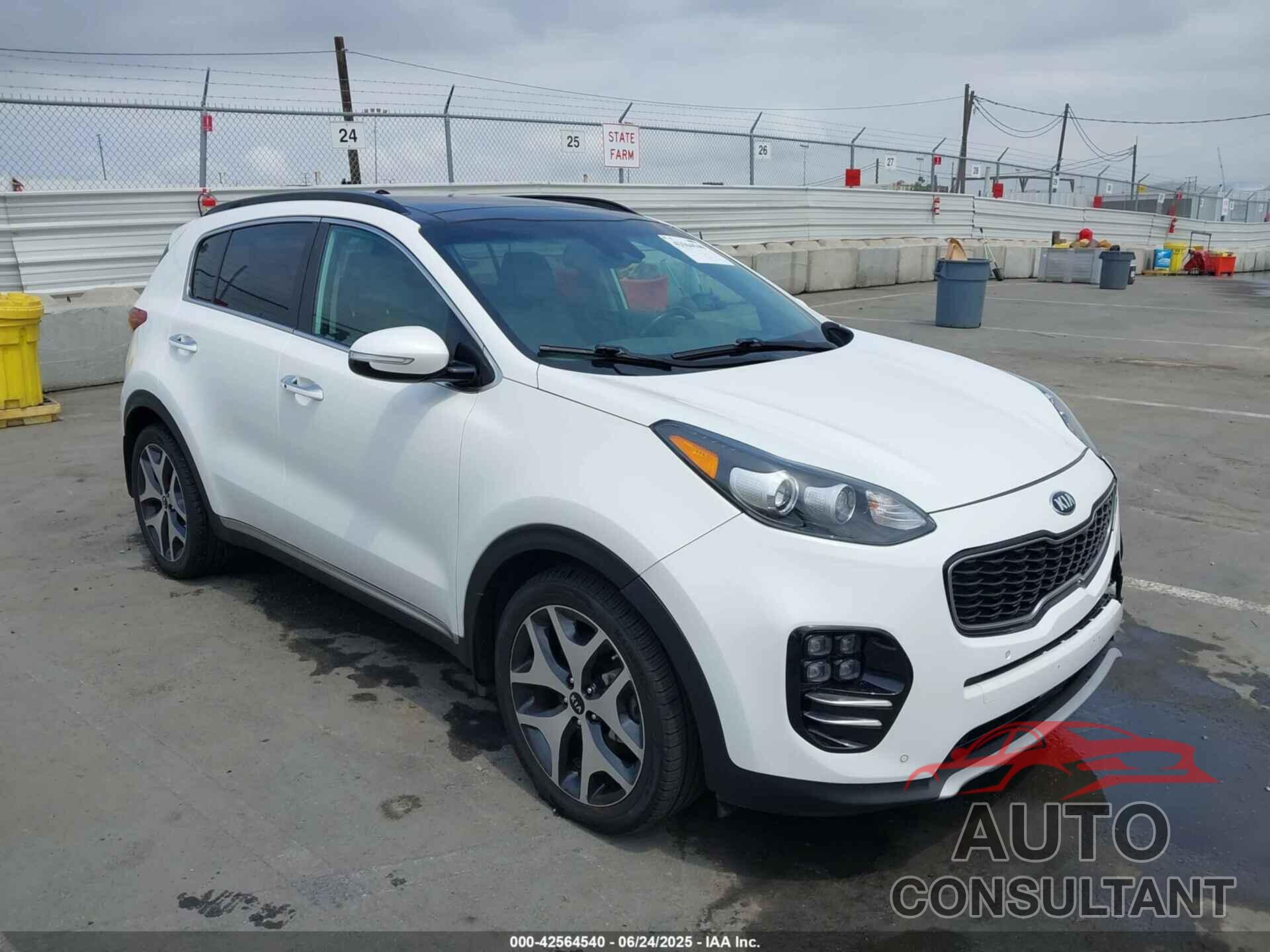 KIA SPORTAGE 2018 - KNDPR3A62J7378922